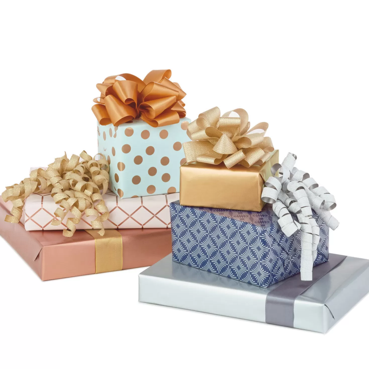 Cheap Metallic Shimmer 3-Pack Reversible Wrapping Paper, 120 Sq. Ft. Total Wedding