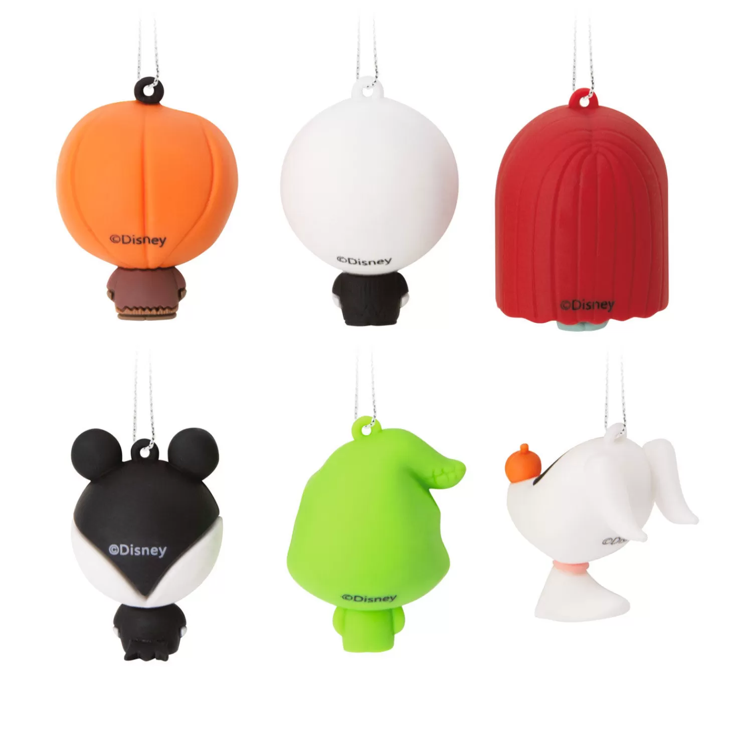 Halloween (10/31)>Hallmark Mini Disney Tim Burton's The Nightmare Before Christmas Shatterproof Ornaments, Set Of 6