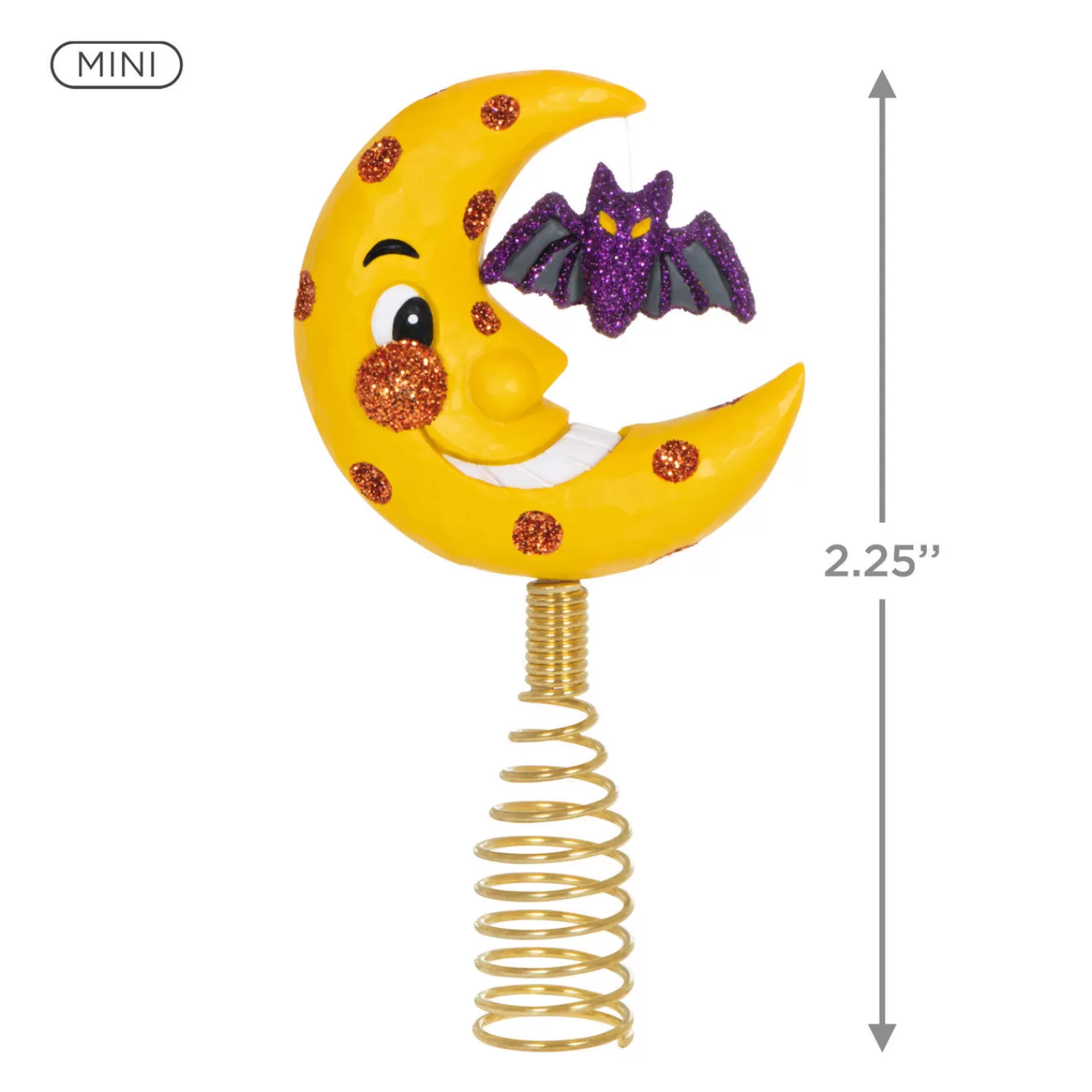 Halloween (10/31)>Hallmark Mini Halloween Tree Topper And Tree Skirt, Set Of 2