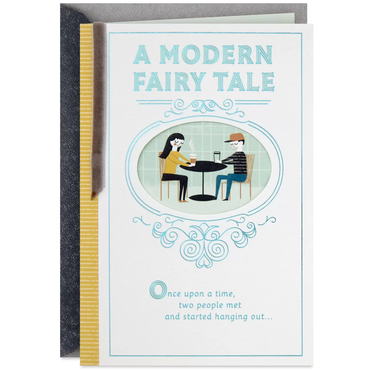 Anniversary>Hallmark Modern Fairy Tale Anniversary Card For Couple