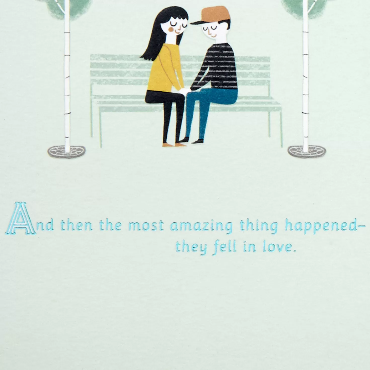Anniversary>Hallmark Modern Fairy Tale Anniversary Card For Couple