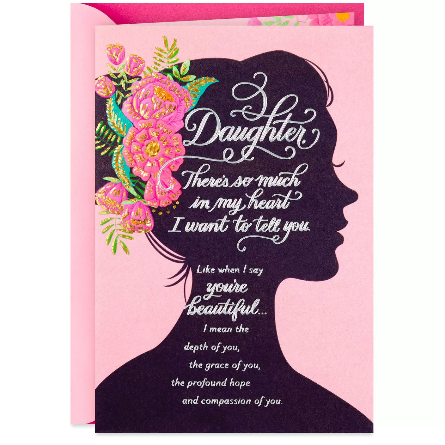 Birthday>Hallmark Much In My Heart To Tell You Birthday Card For Daughter