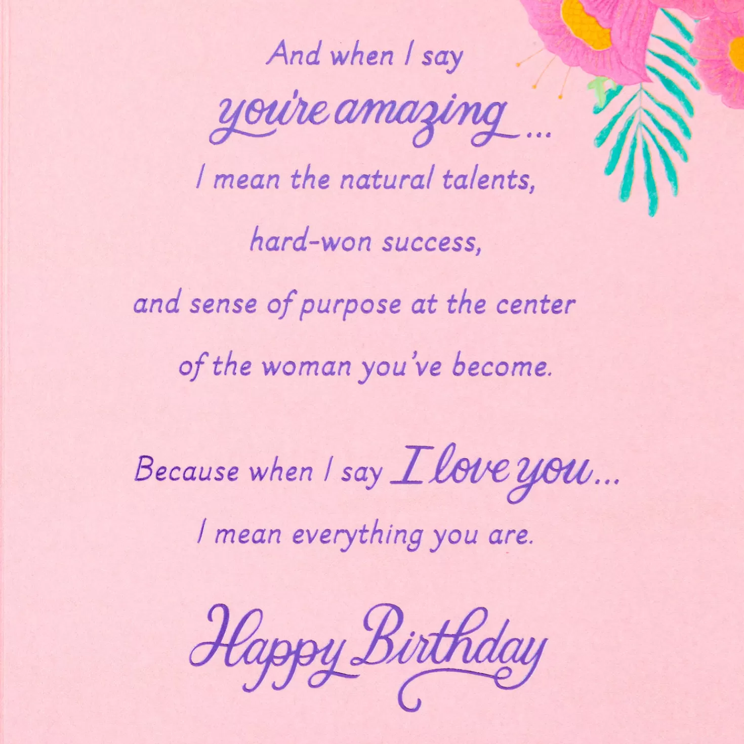 Birthday>Hallmark Much In My Heart To Tell You Birthday Card For Daughter