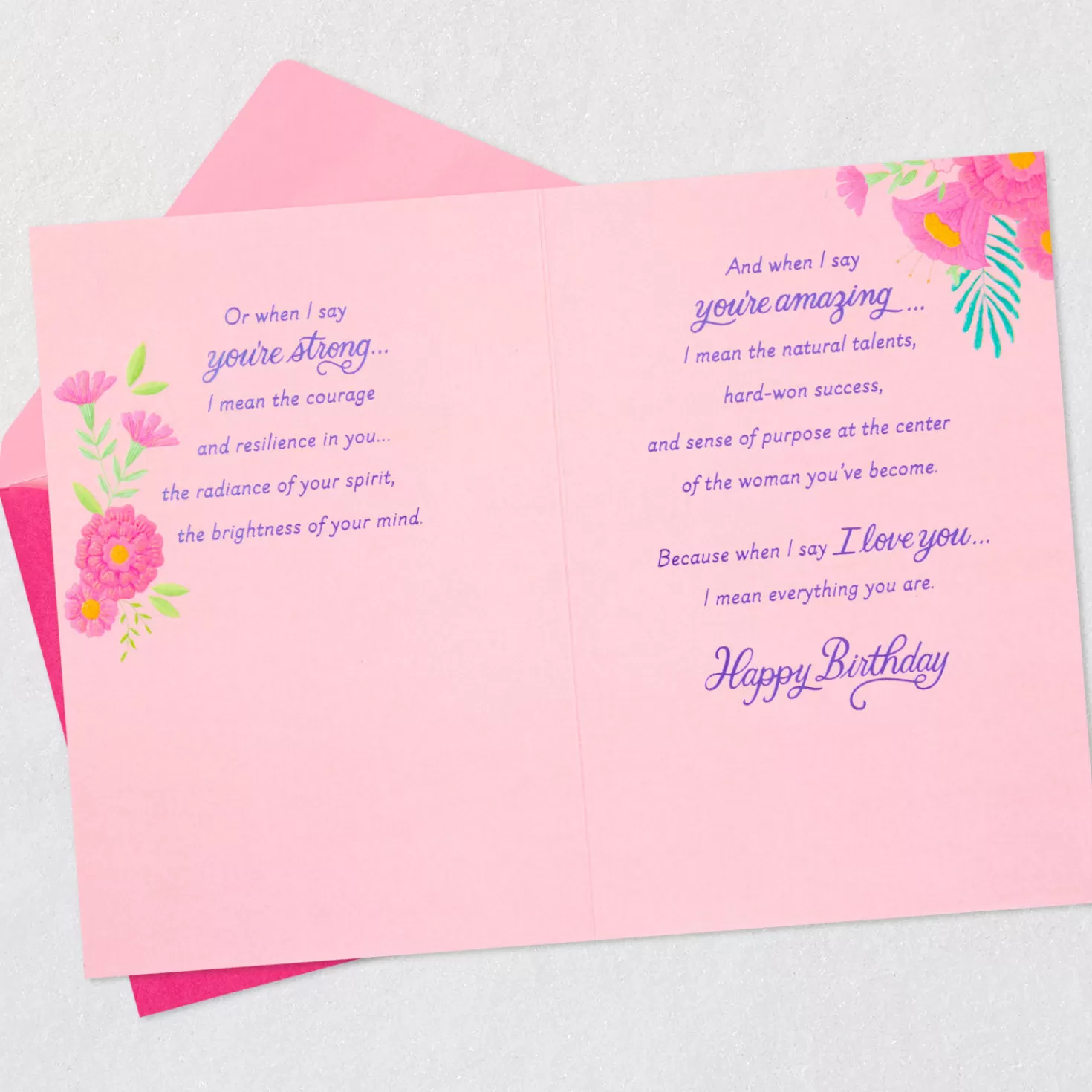 Birthday>Hallmark Much In My Heart To Tell You Birthday Card For Daughter