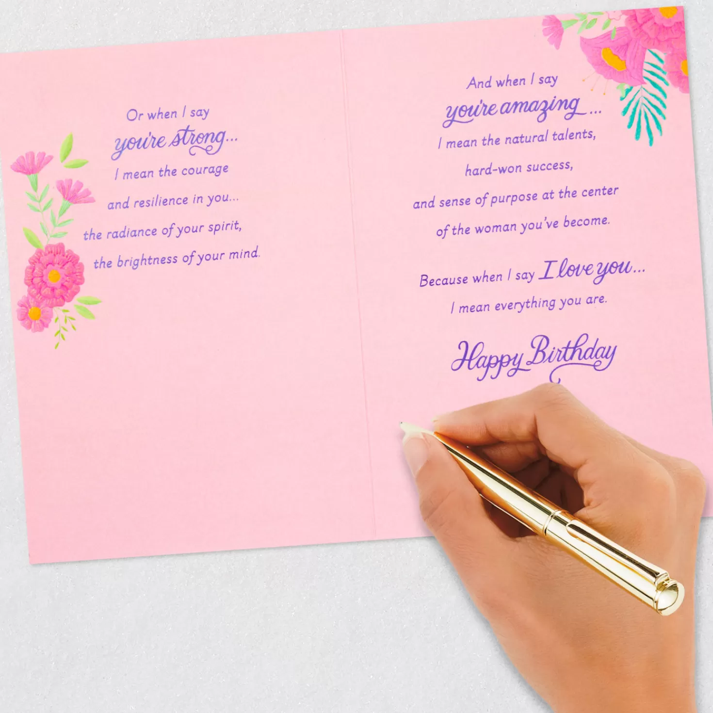 Birthday>Hallmark Much In My Heart To Tell You Birthday Card For Daughter
