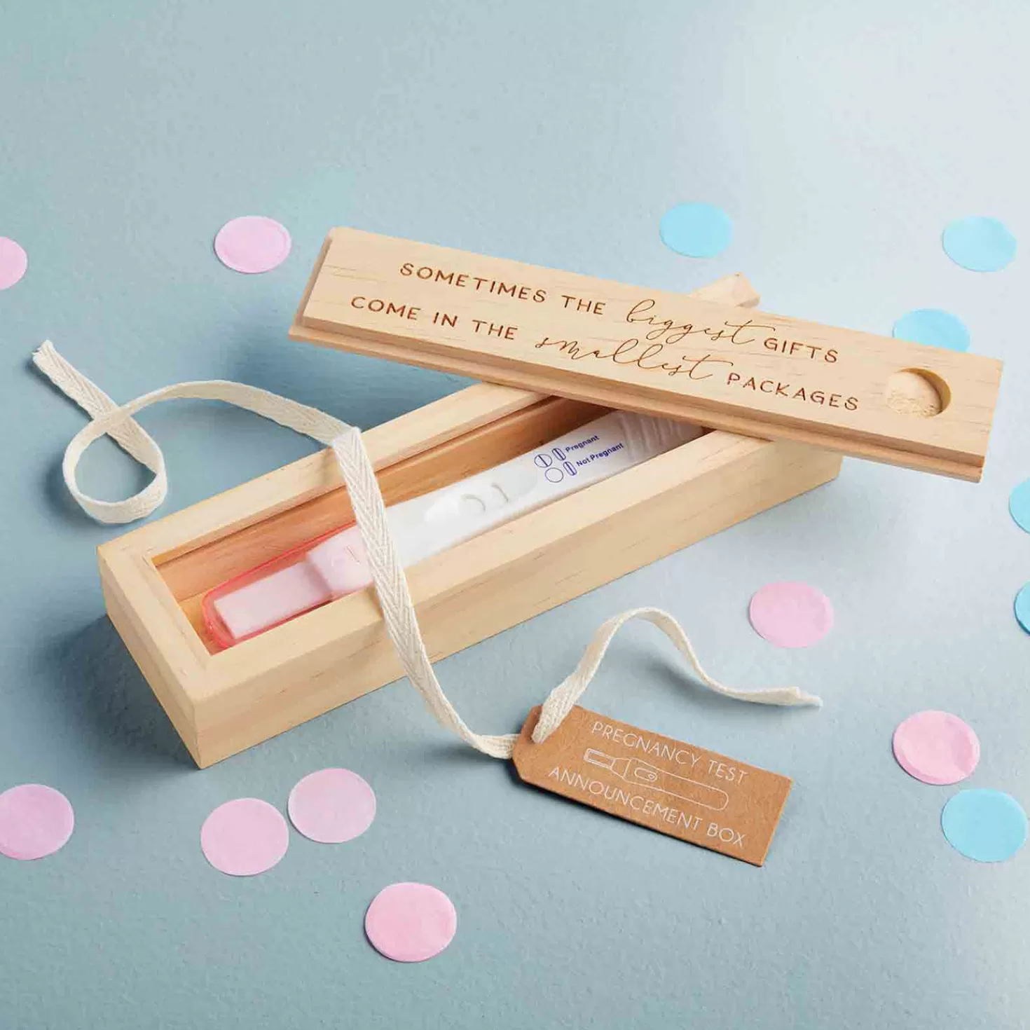 Best Sale Mud Pie Pregnancy Test Gift Box Baby