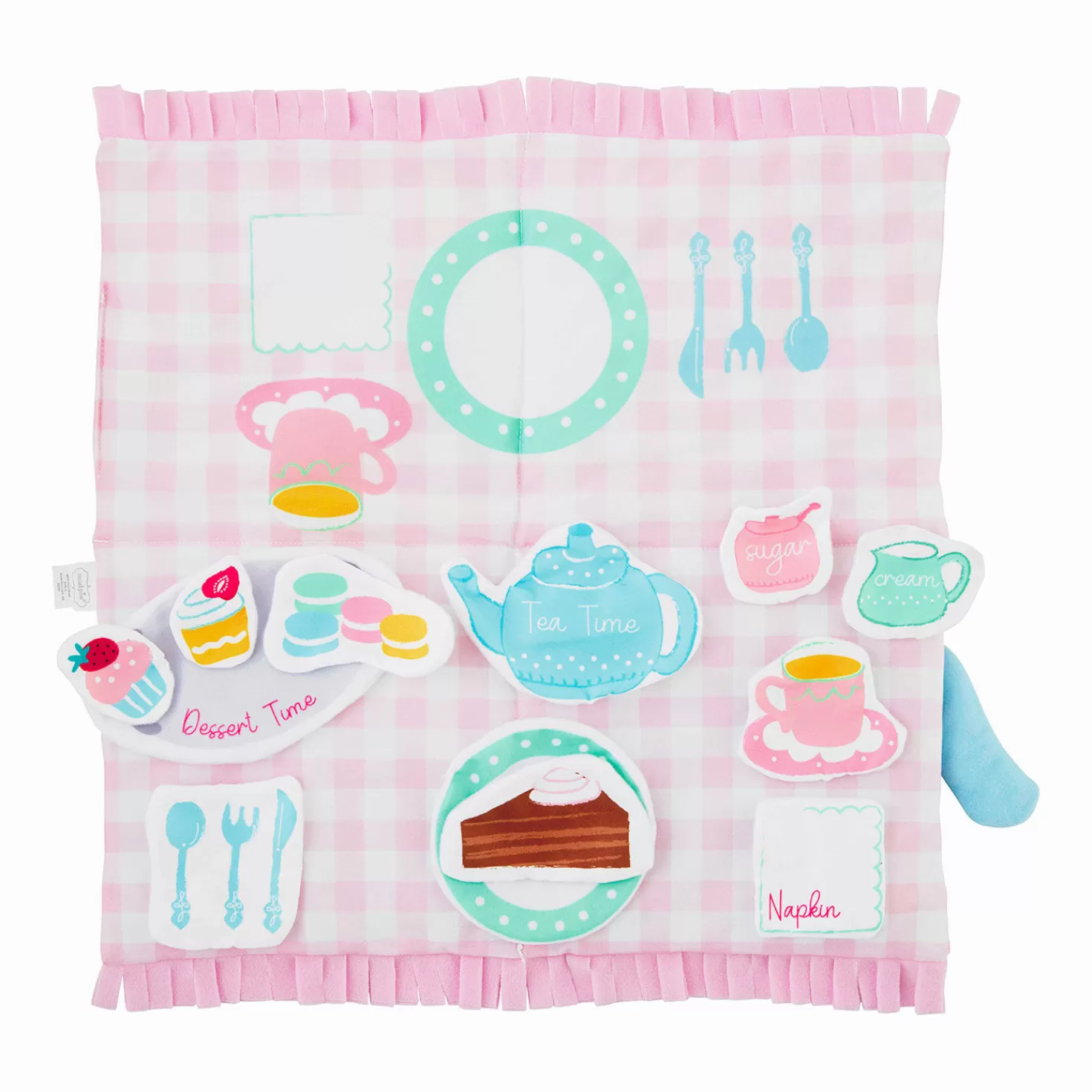 Discount Mud Pie Tea Party Cloth Book Baby
