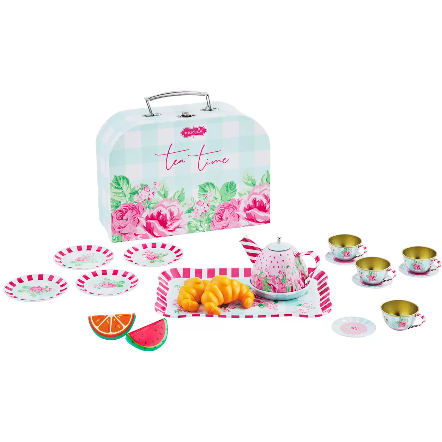 Store Mud Pie Tea Party Play Toy Set, 19 Pieces Baby