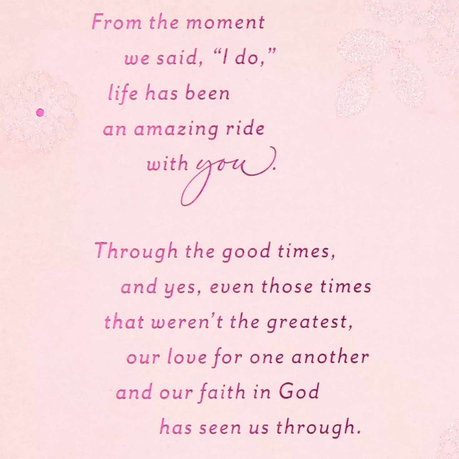 Anniversary>Hallmark My Cherished Companion Religious Anniversary Card For Wife