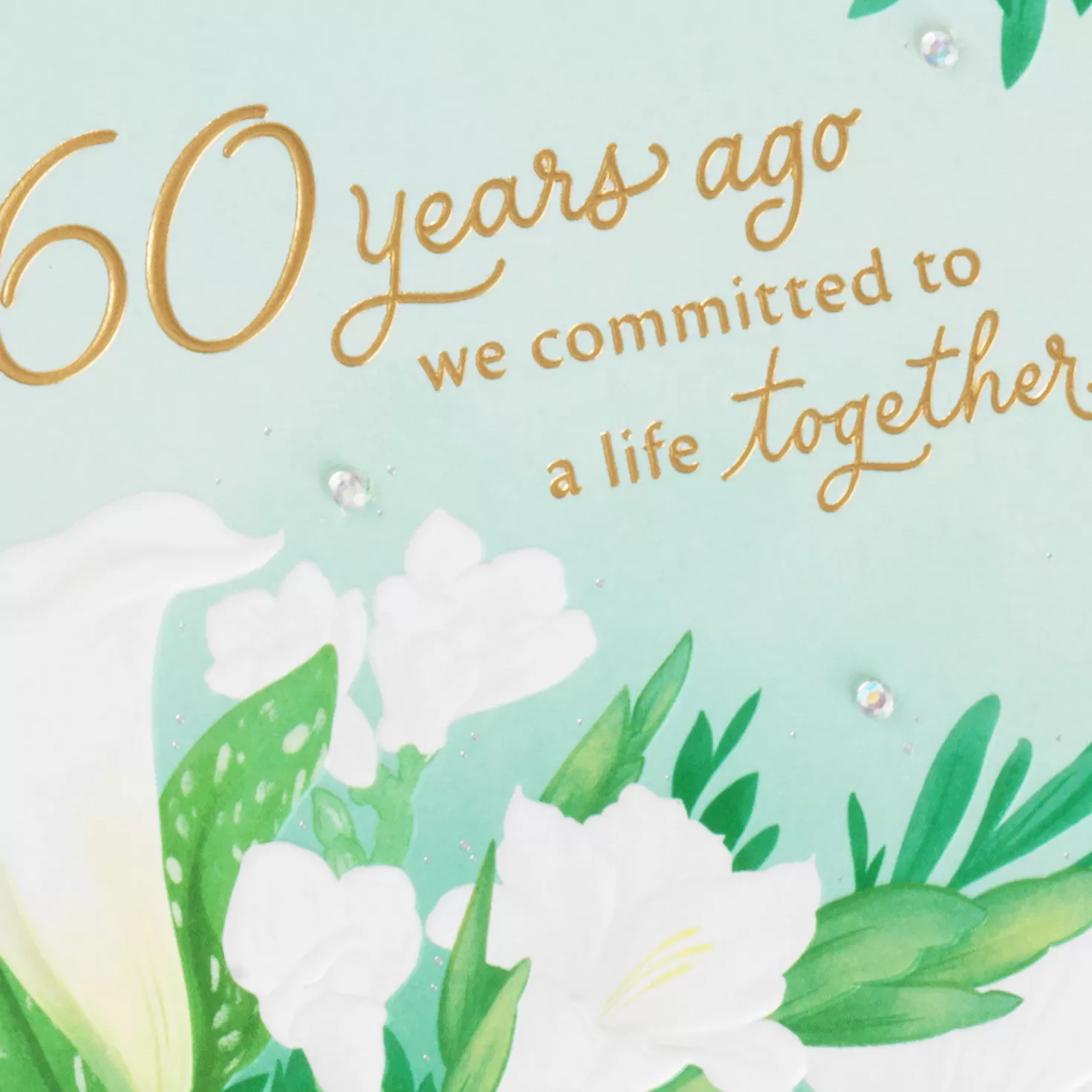 Anniversary>Hallmark My Friend And My Soulmate 60Th Anniversary Card For Spouse