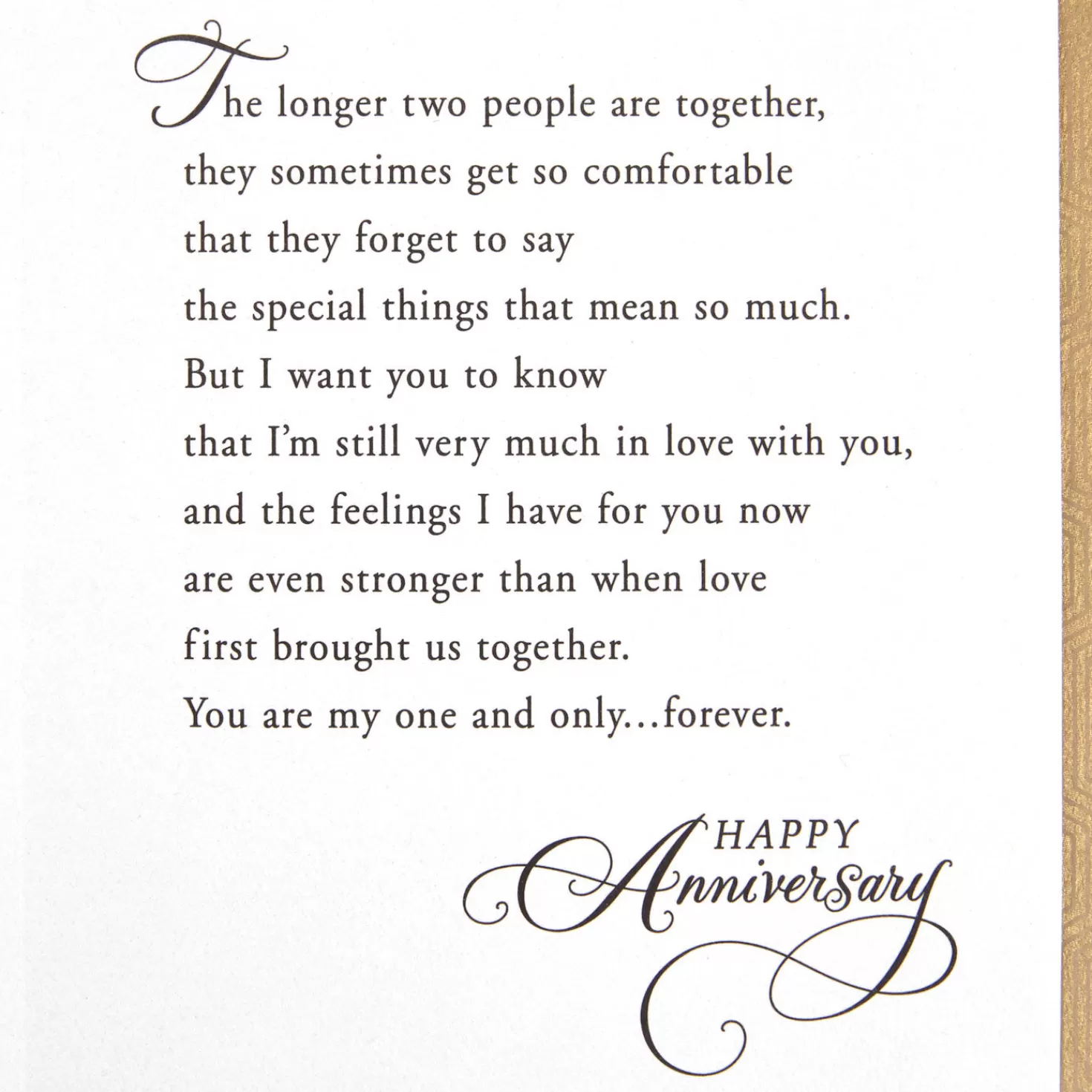 Anniversary>Hallmark My Heart Is Yours Forever Anniversary Card