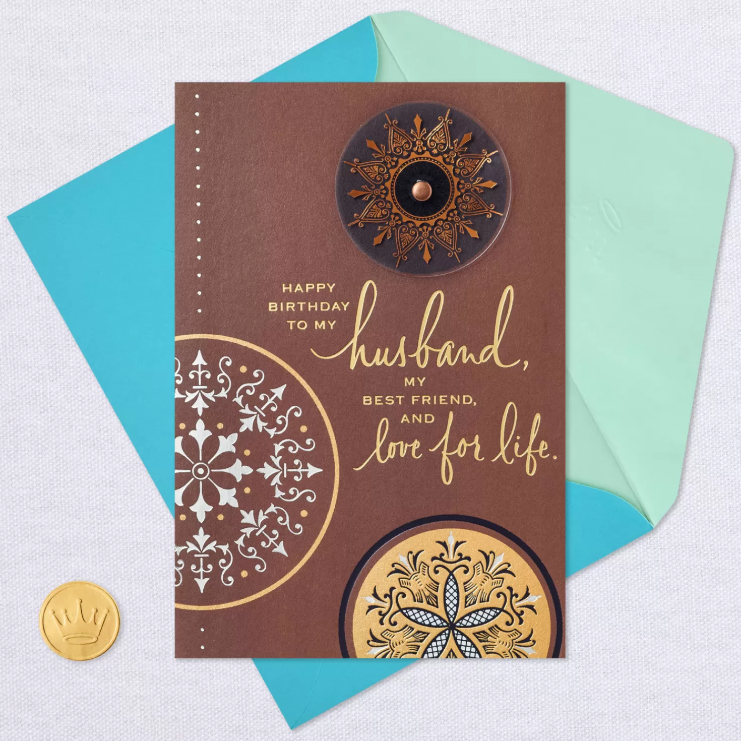 Birthday>Hallmark My Husband, Best Friend And Love For Life Birthday Card