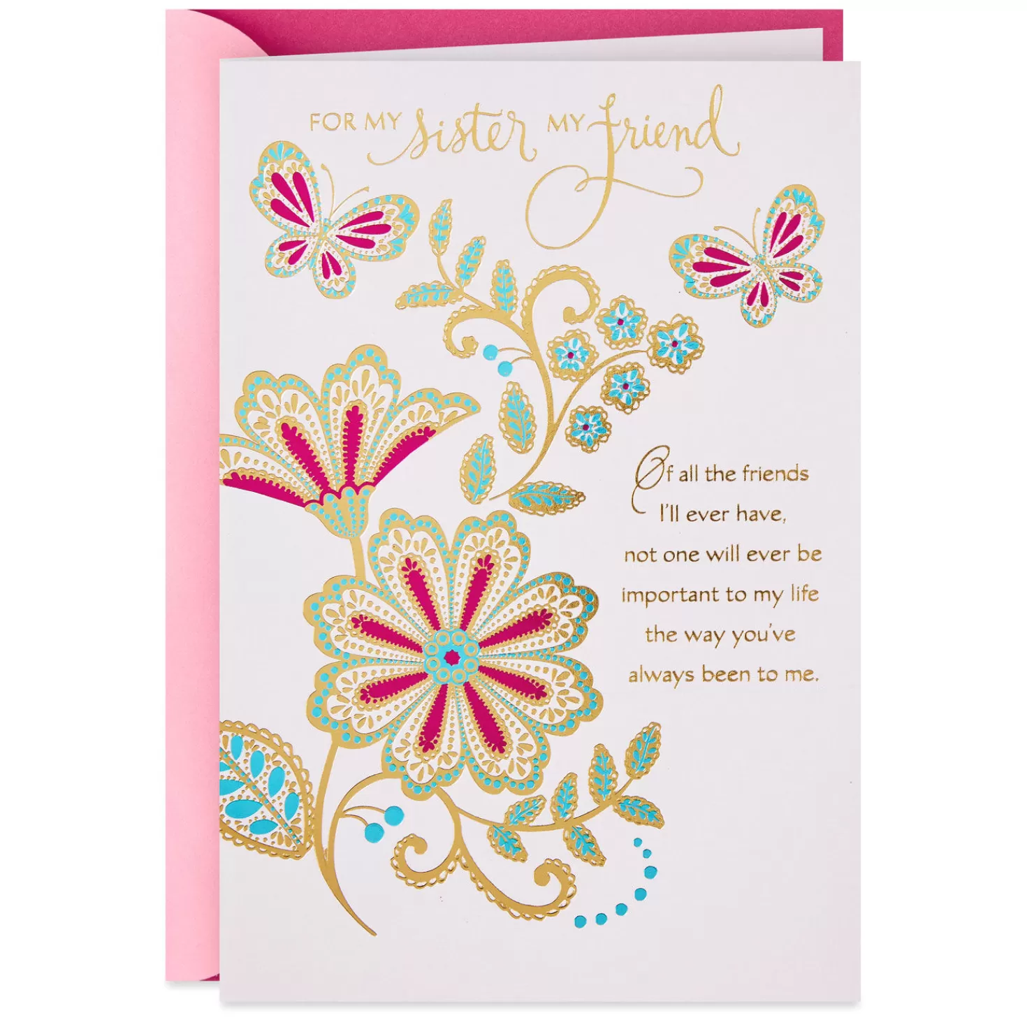 Birthday>Hallmark My Sister, My Friend Birthday Card