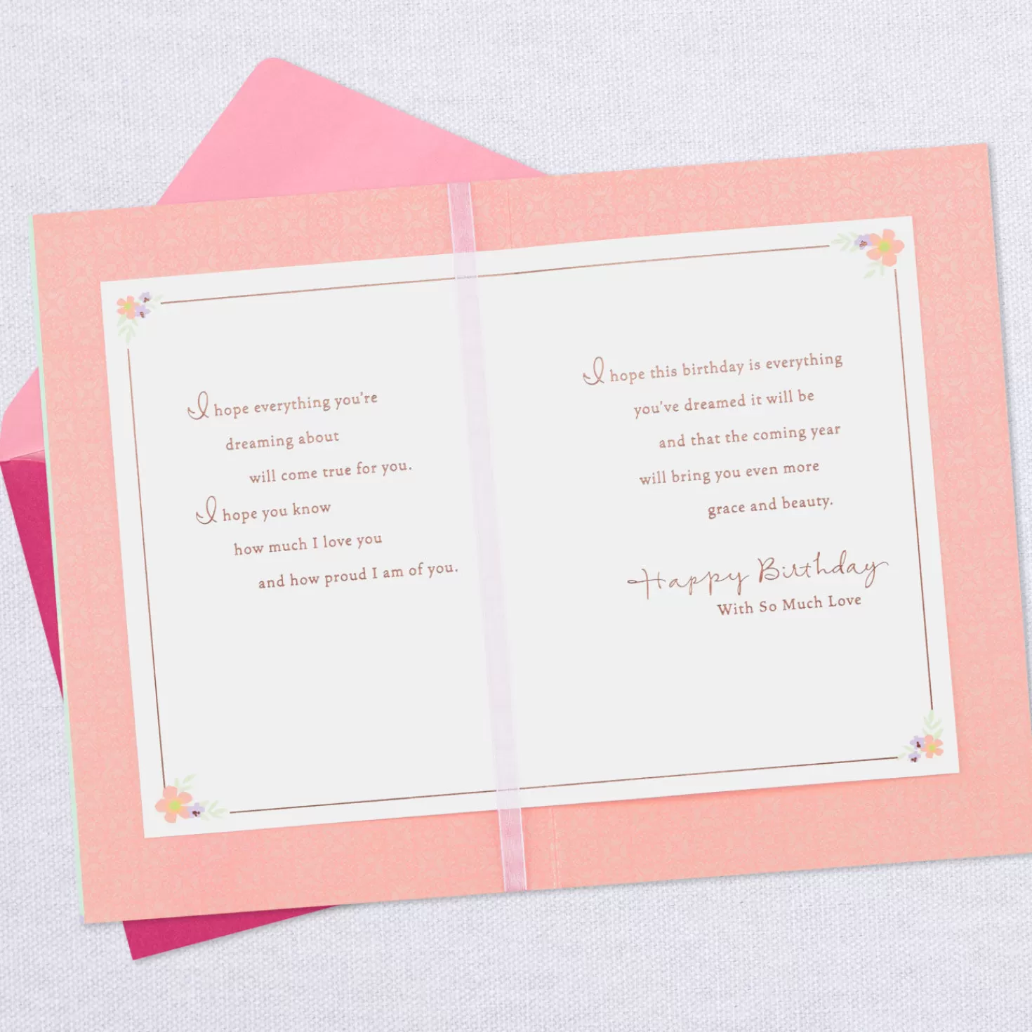 Birthday>Hallmark My Wish For You Birthday Card For Daughter