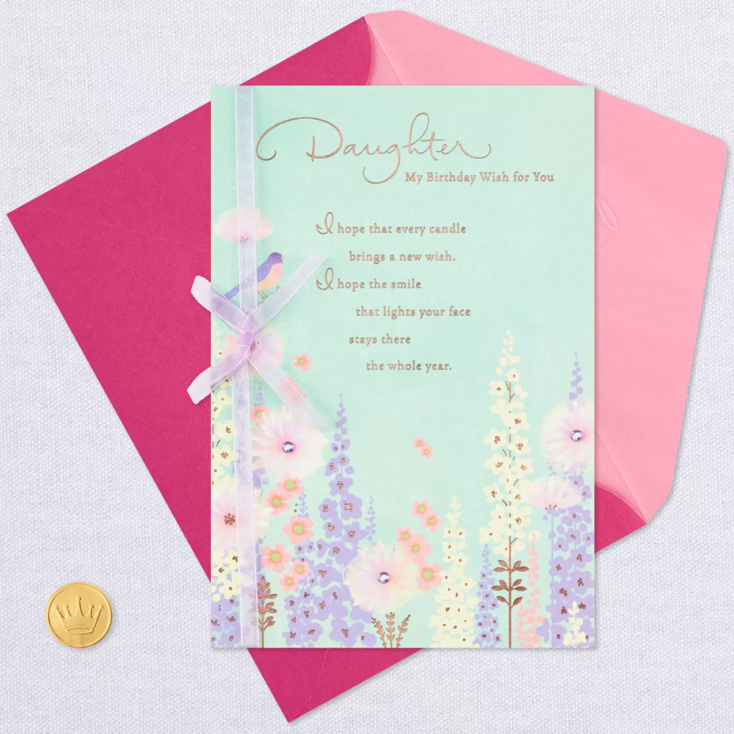 Birthday>Hallmark My Wish For You Birthday Card For Daughter