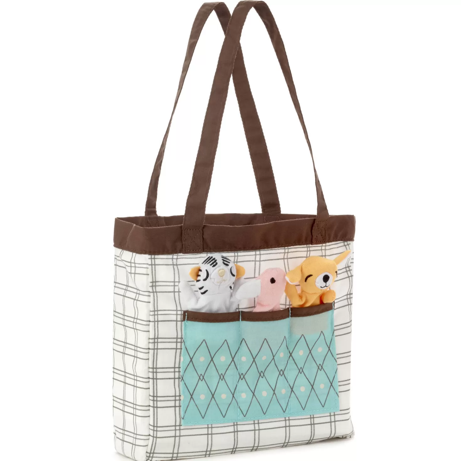 Store My Zoo Activity Bag With Finger Puppets Baby