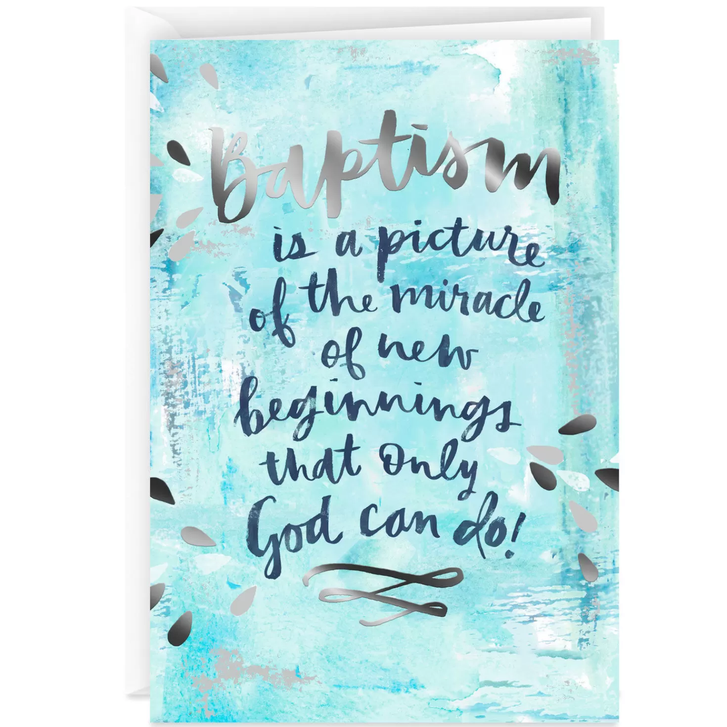 Store New Beginnings Religious Baptism Card Baptism And Christening