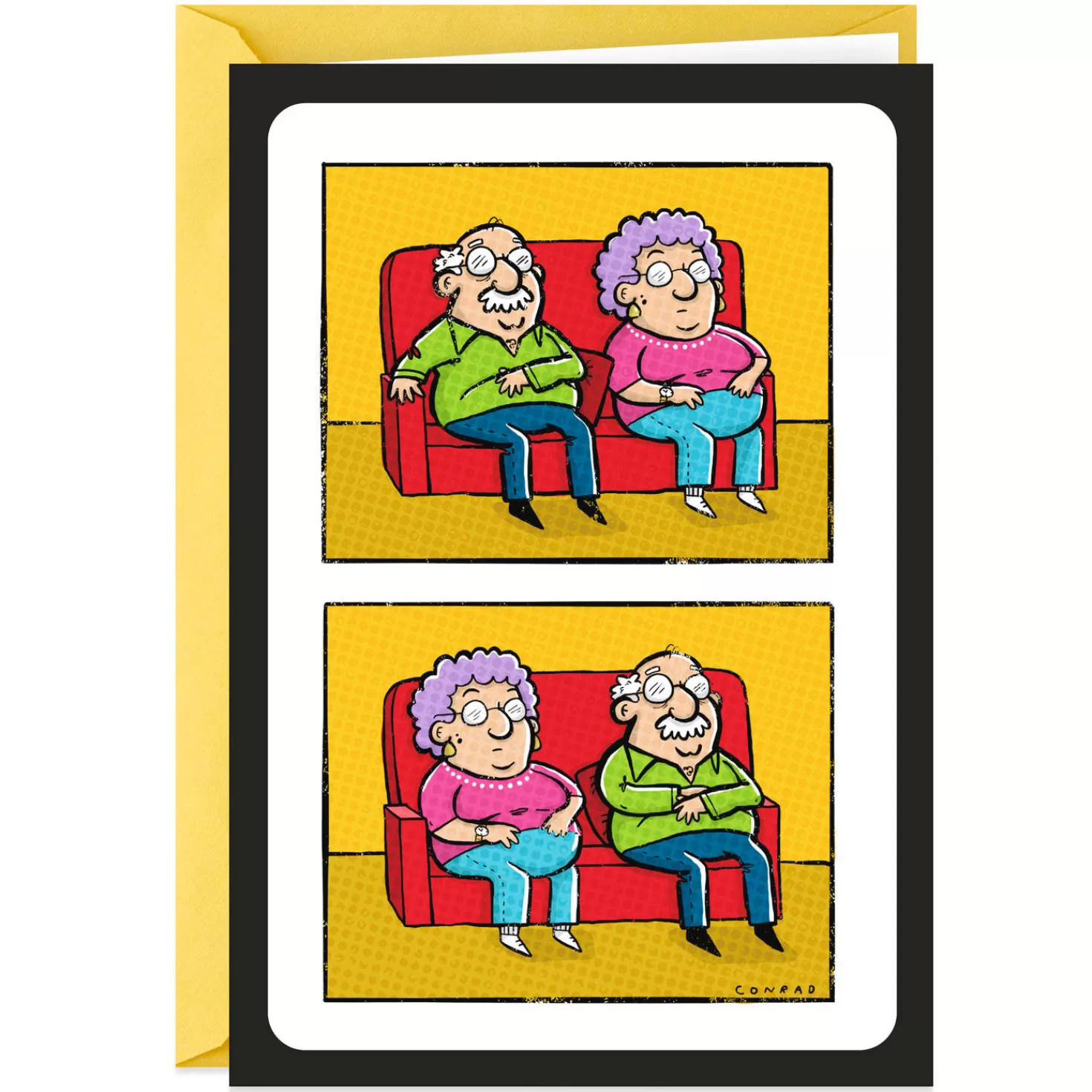 Anniversary>Hallmark New Positions Funny Anniversary Card