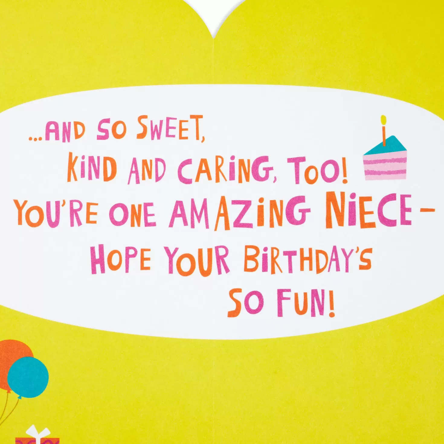 Birthday>Hallmark Niece, You'Re So Cute And Sweet Birthday Card