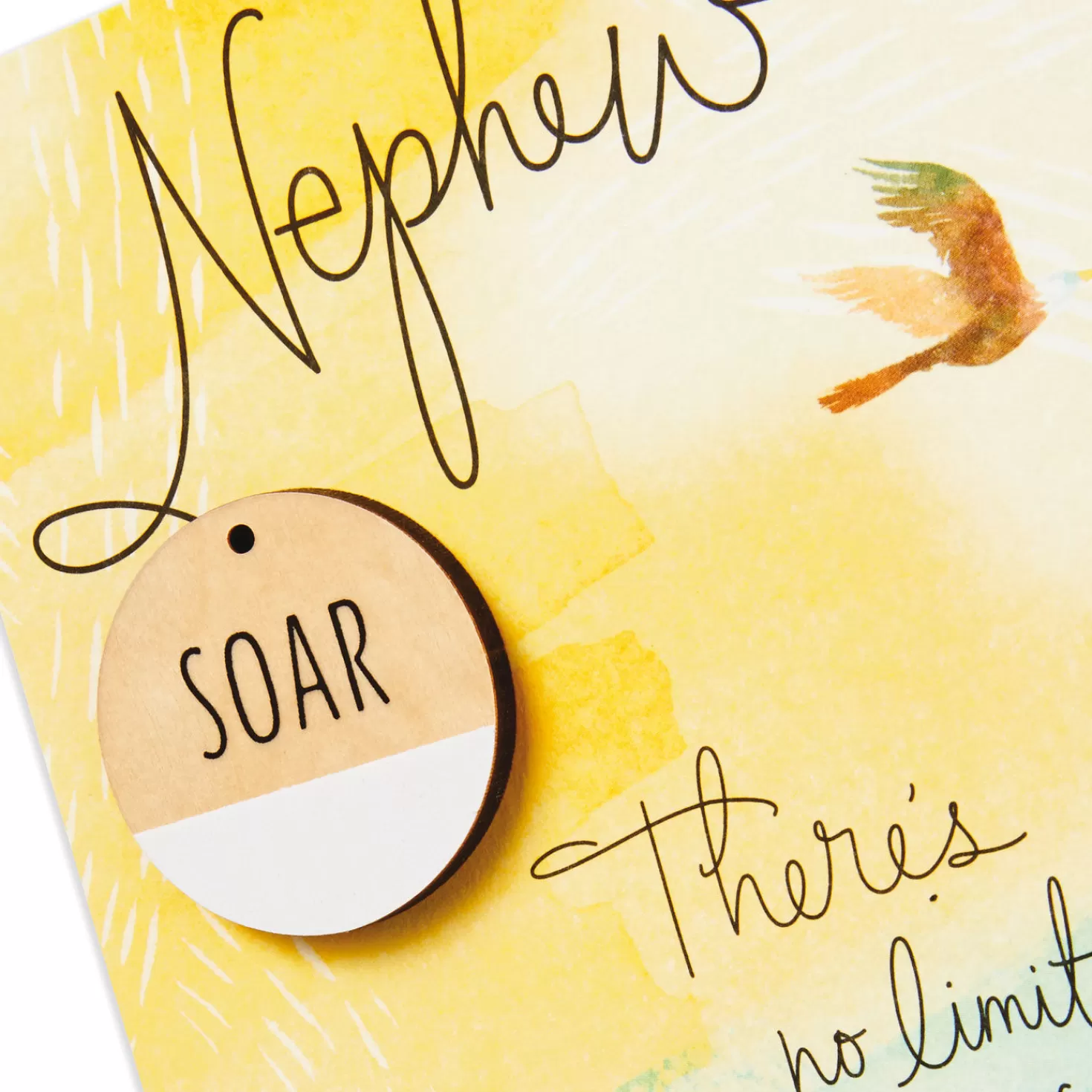 Best Sale No Limit To Your Future Graduation Card For Nephew With Soar Token Graduation