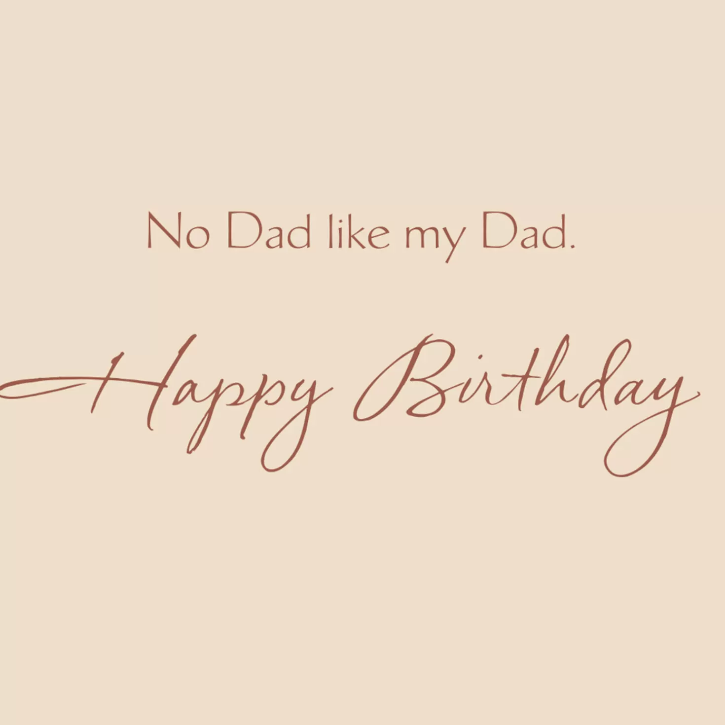 Birthday>Hallmark No Love Like Dad's Love Birthday Card For Dad