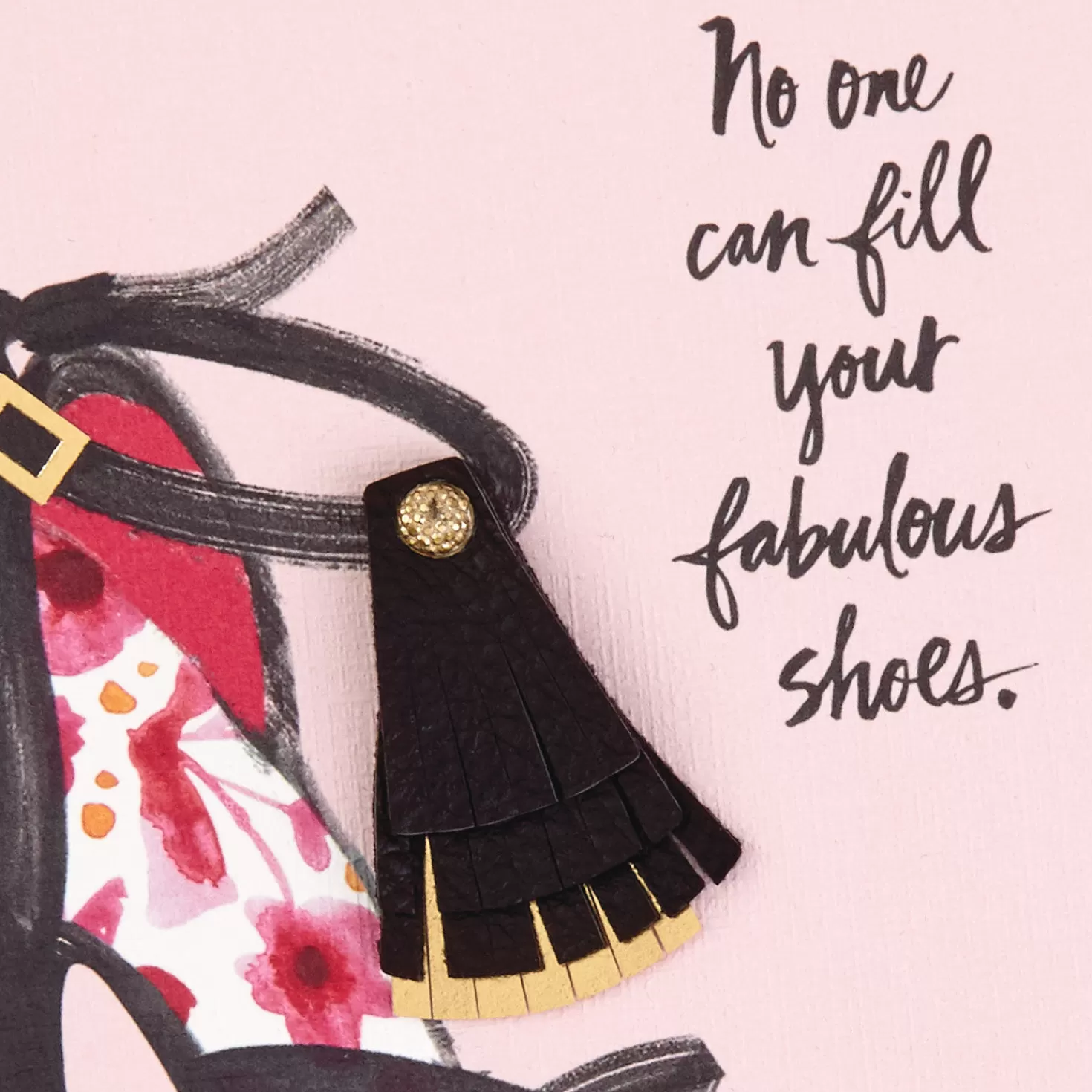Birthday>Hallmark No One Can Fill Your Fabulous Shoes Birthday Card For Friend