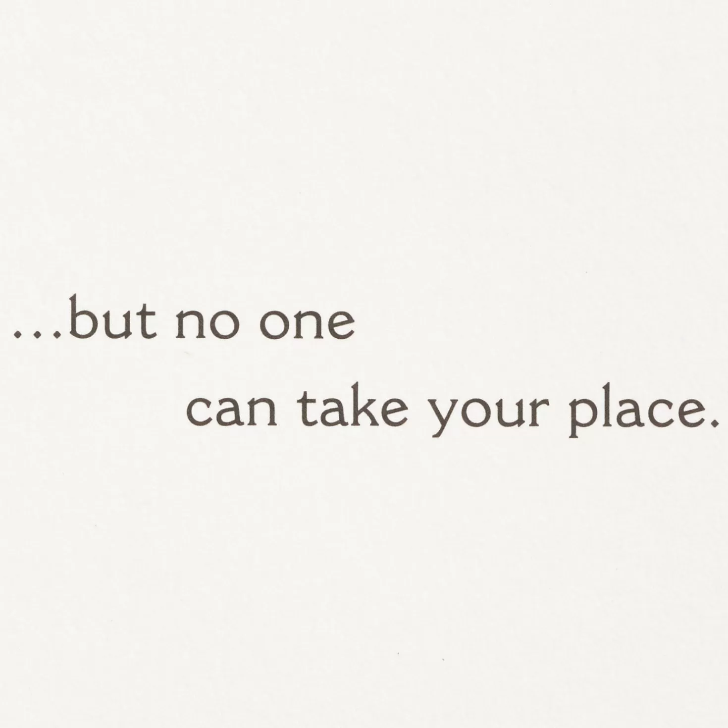 Sale No One Can Take Your Place Goodbye Card Retirement