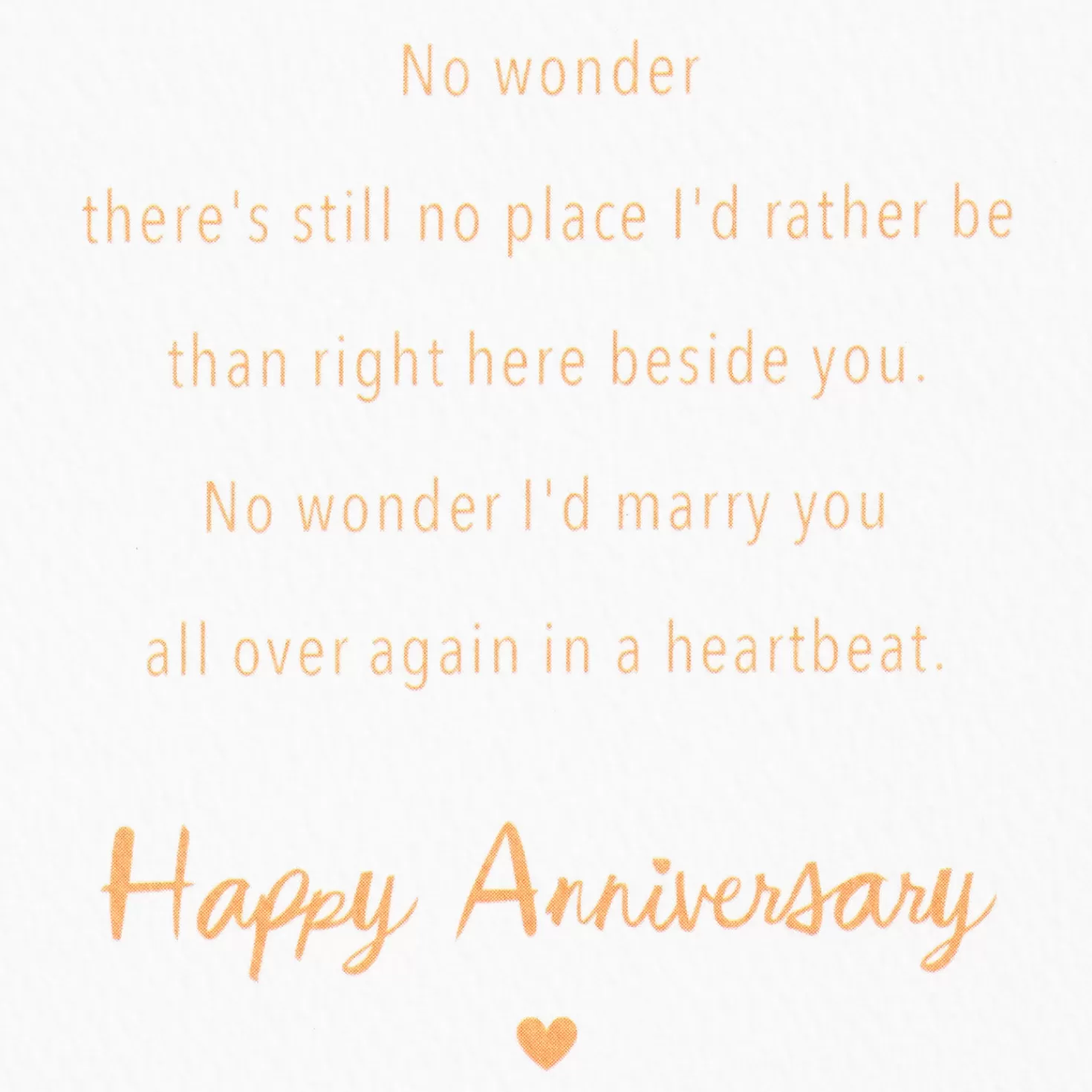 Anniversary>Hallmark No Place I'D Rather Be 25Th Anniversary Card For Husband