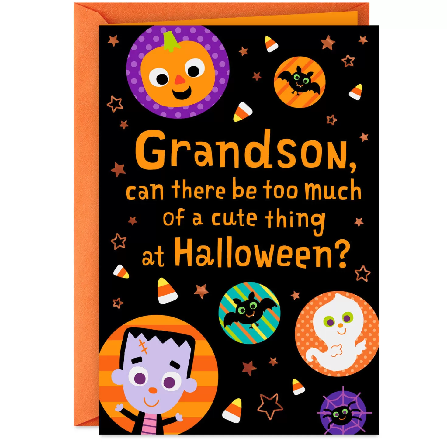 Halloween (10/31)>Hallmark No Such Thing As Too Cute Halloween Card For Grandson