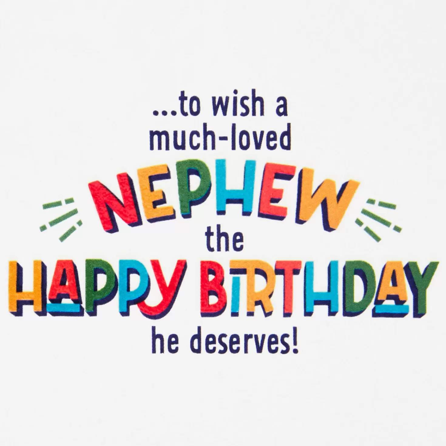 Birthday>Hallmark No Time Like The Present Birthday Card For Nephew