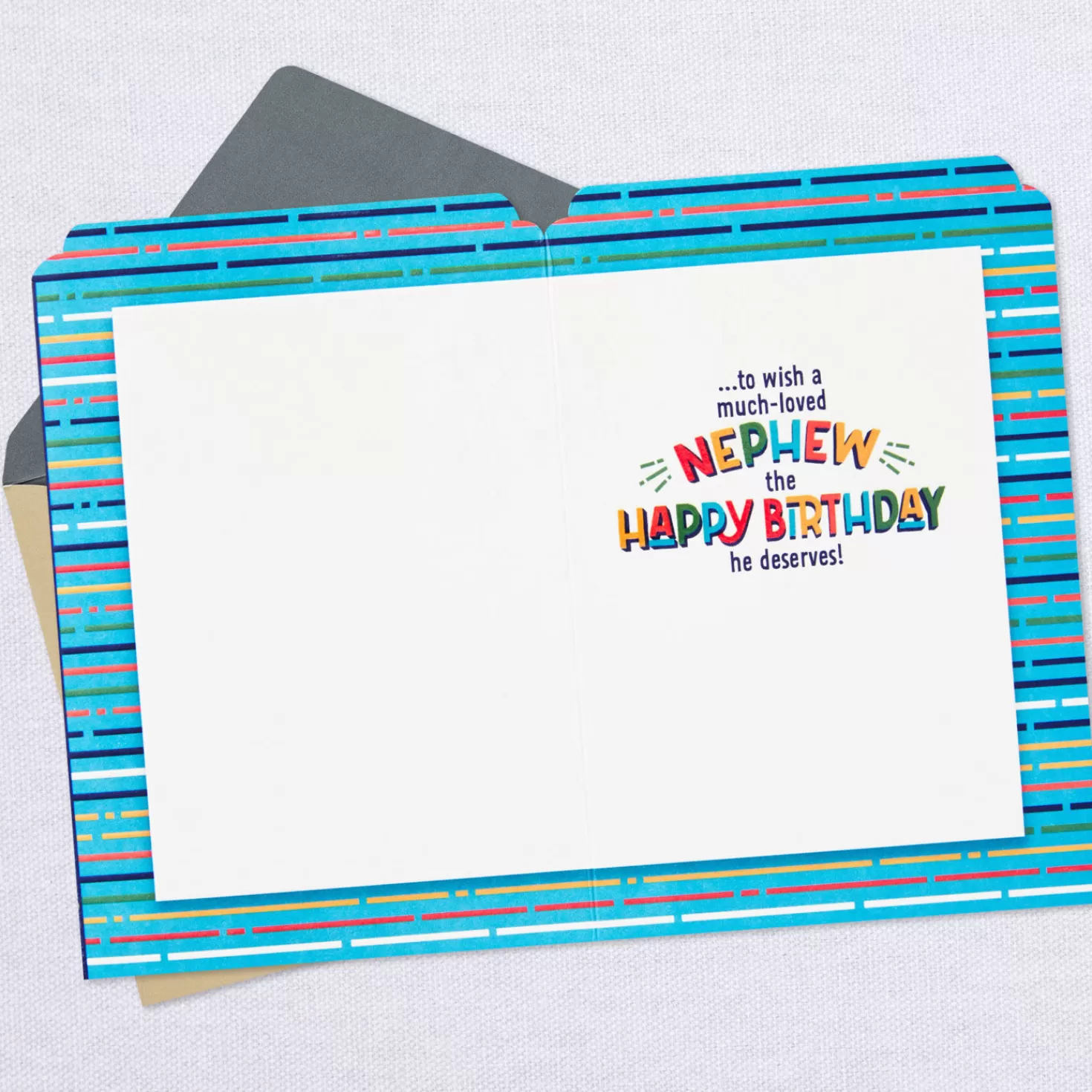 Birthday>Hallmark No Time Like The Present Birthday Card For Nephew