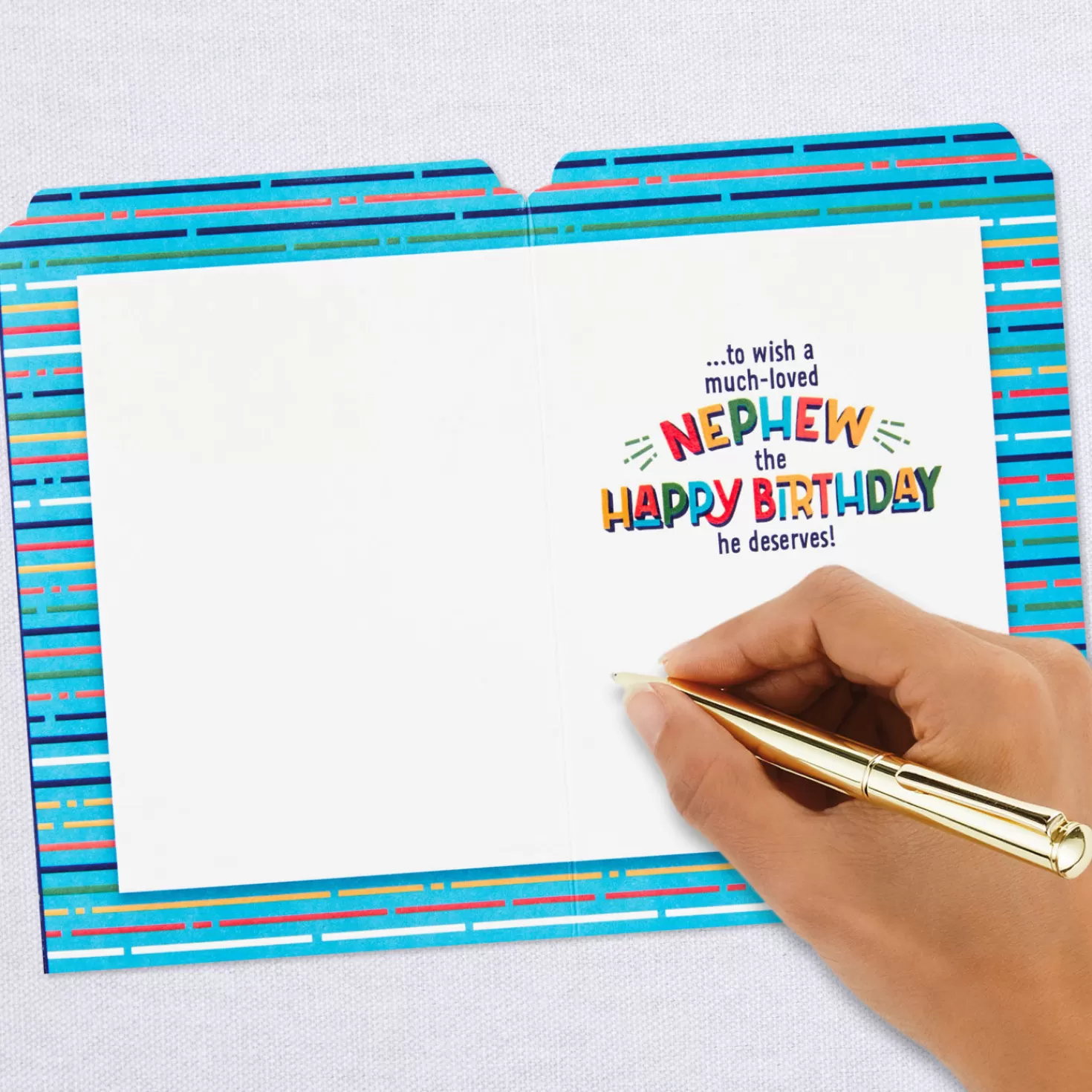 Birthday>Hallmark No Time Like The Present Birthday Card For Nephew