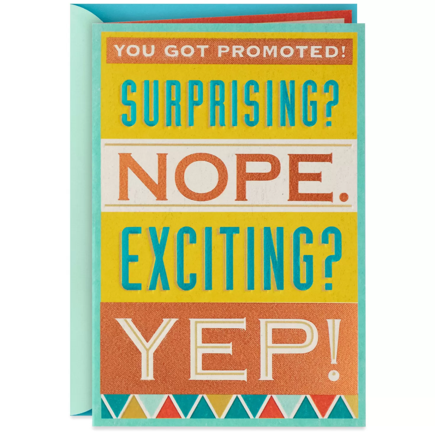 Shop Not Surprising Promotion Congratulations Card Congratulations