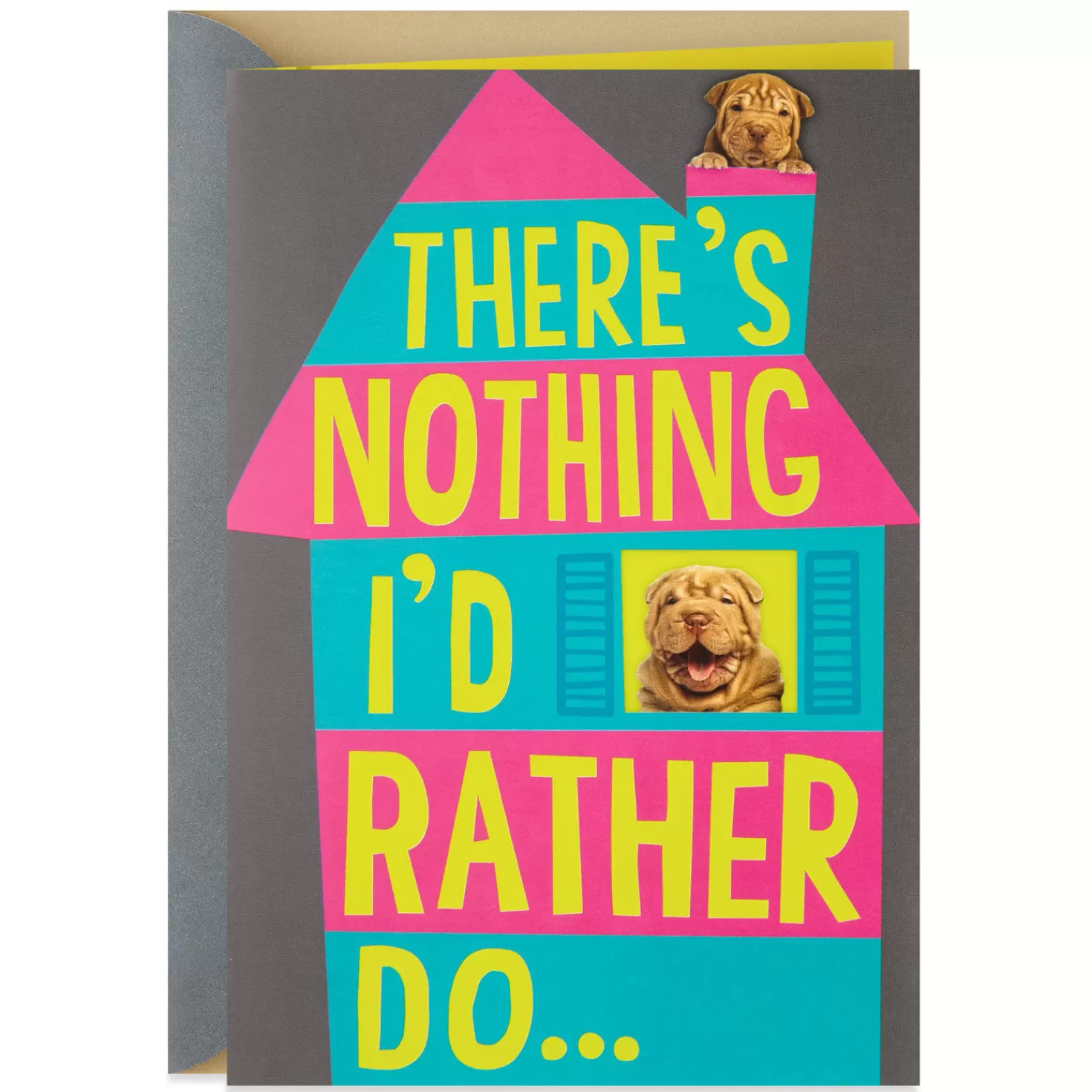 Anniversary>Hallmark Nothing I'D Rather Do Pop-Up Anniversary Card
