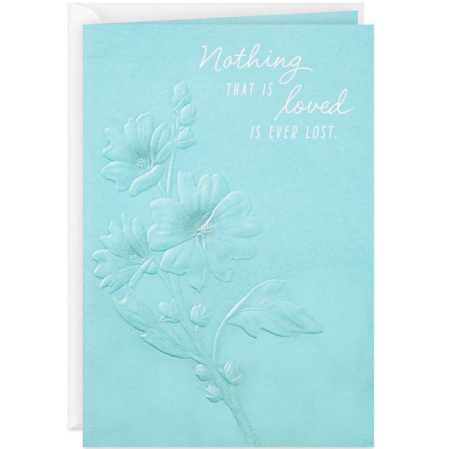 Hot Nothing Loved Is Lost Sympathy Card Sympathy