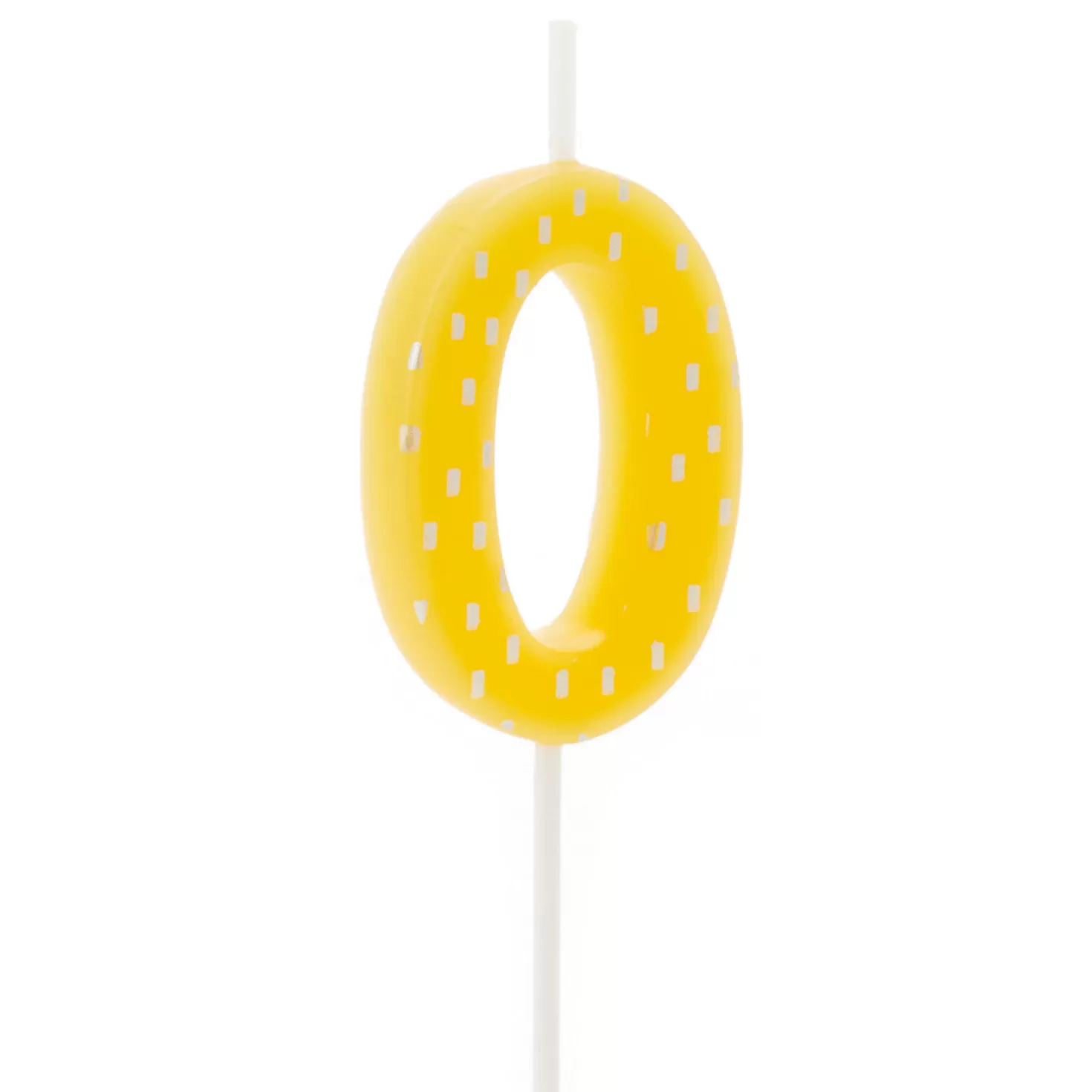 Birthday>Hallmark Number Birthday Candle On Stick, 0