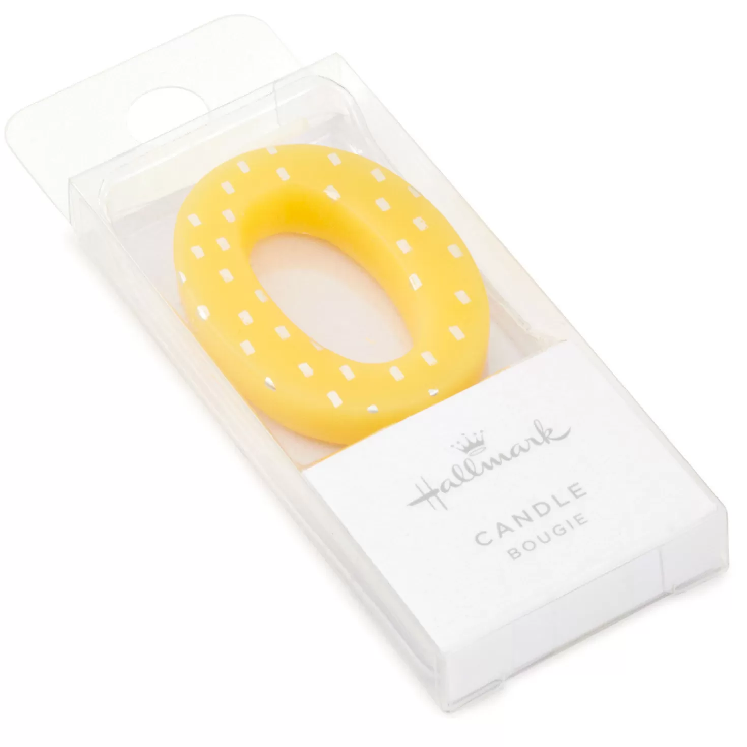 Birthday>Hallmark Number Birthday Candle On Stick, 0