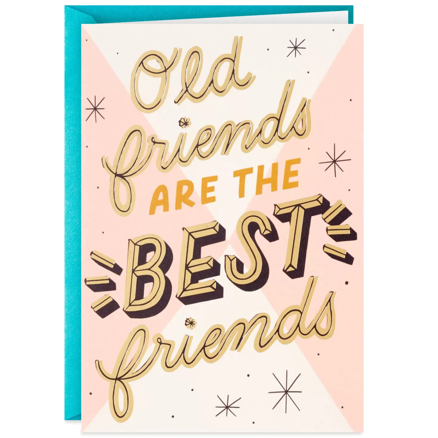 Birthday>Hallmark Old Friends Are The Best Friends Birthday Card