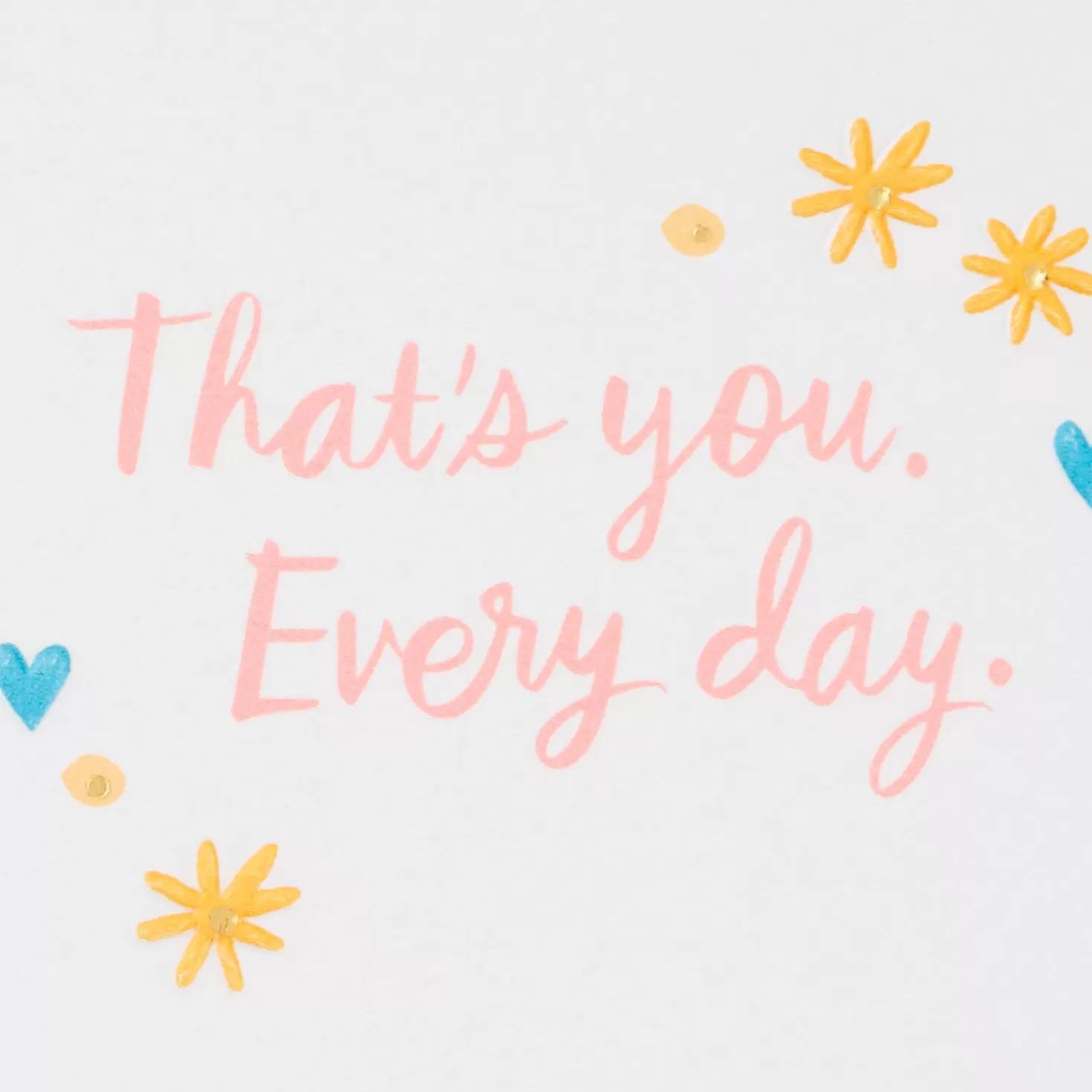New On My Mind And In My Heart Thinking Of You Card Encouragement