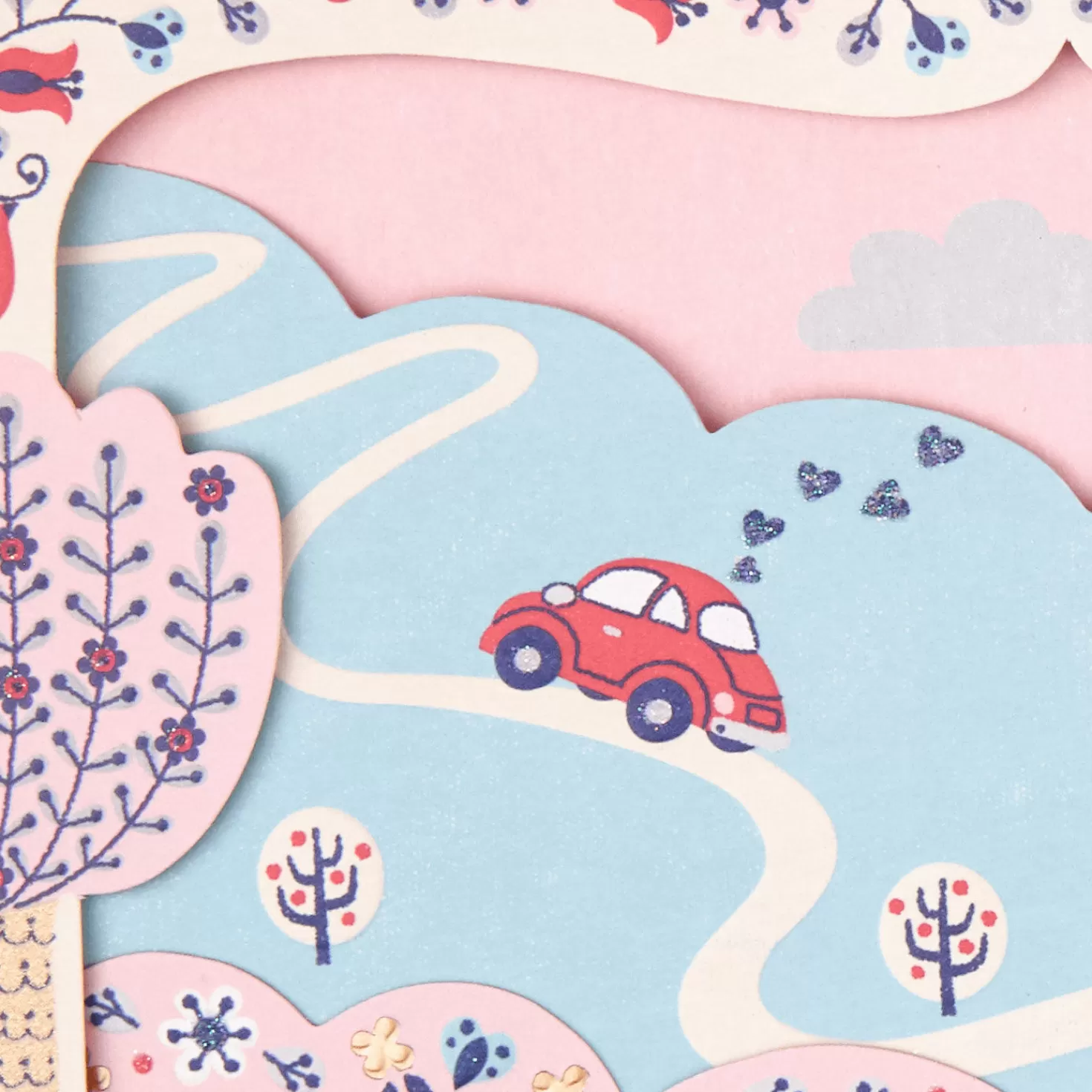 Anniversary>Hallmark On The Road Beside Me Anniversary Card For Wife