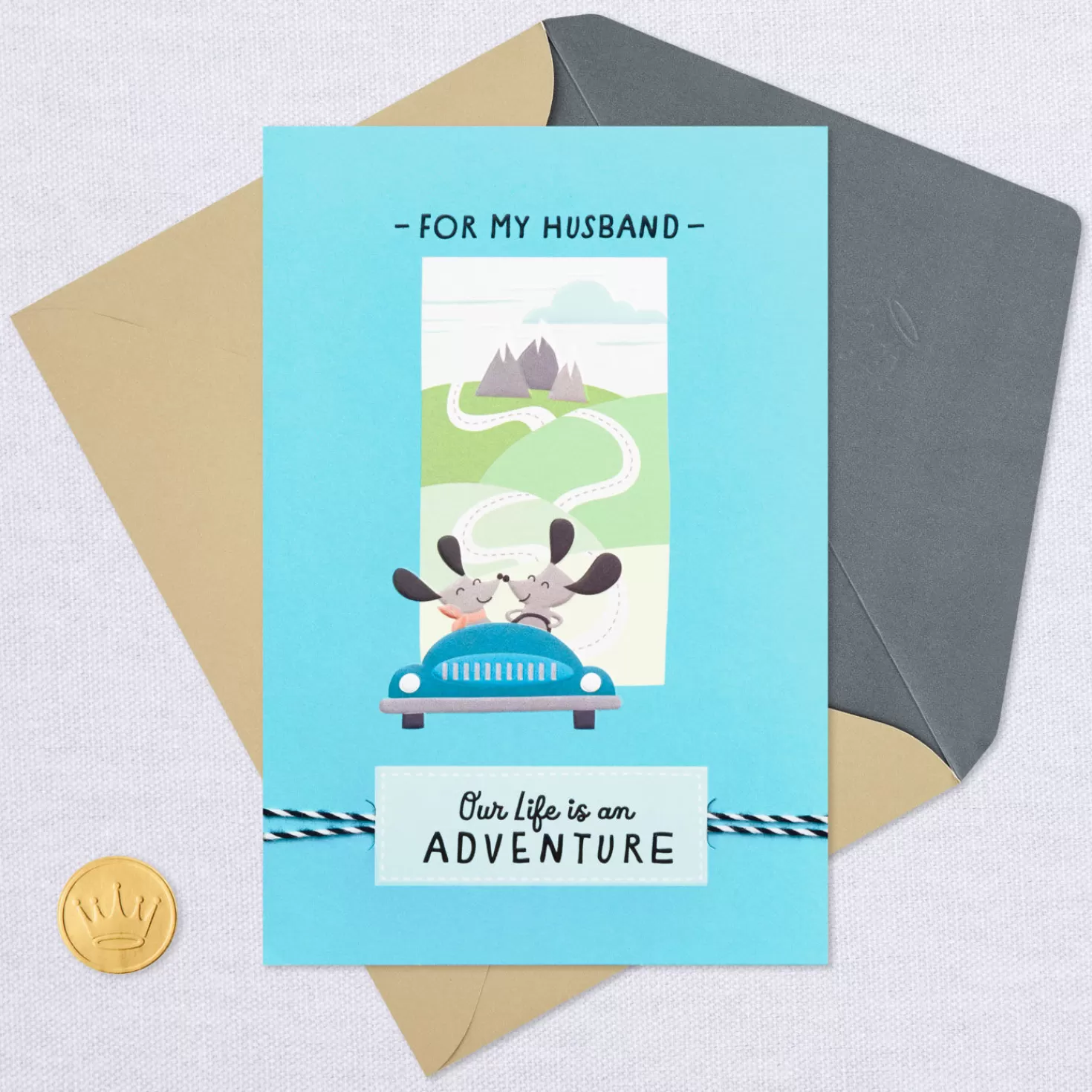 Anniversary>Hallmark On The Road Trip Of Life Anniversary Card For Husband