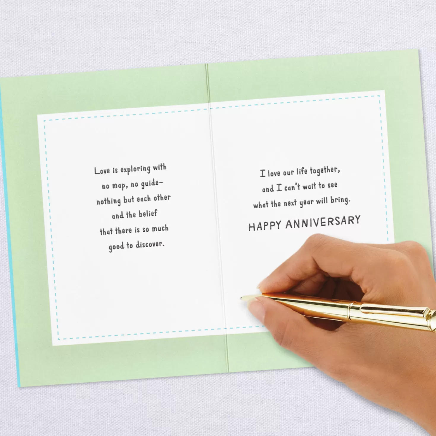 Anniversary>Hallmark On The Road Trip Of Life Anniversary Card For Husband