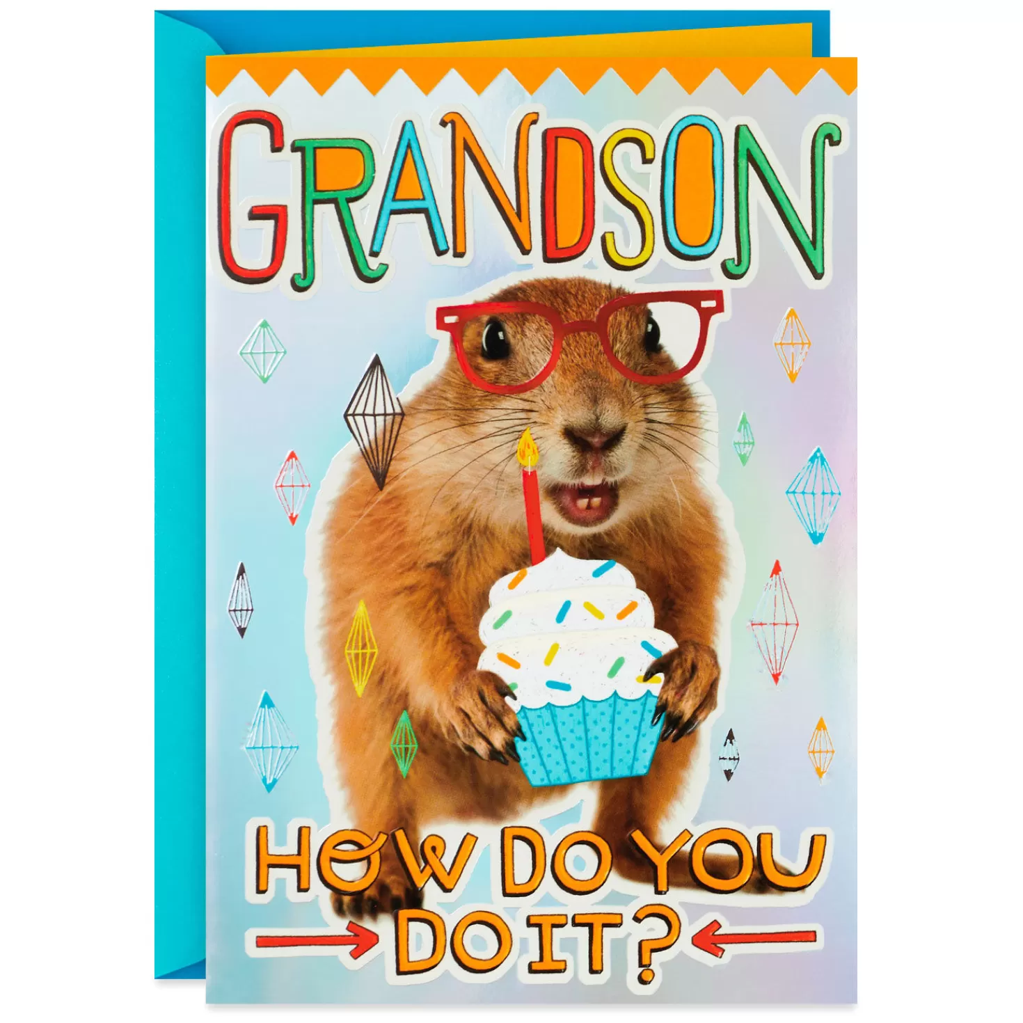Birthday>Hallmark One Cool Guy Birthday Card For Grandson