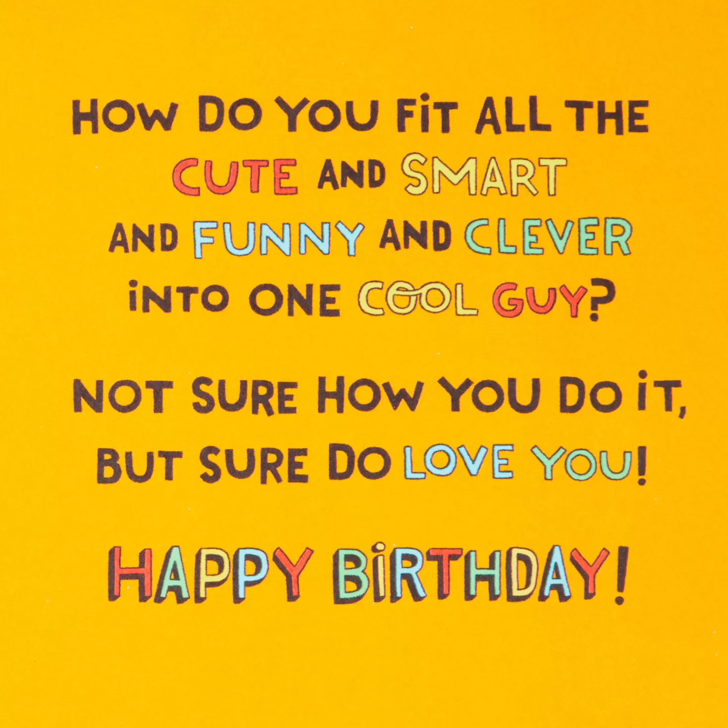 Birthday>Hallmark One Cool Guy Birthday Card For Grandson