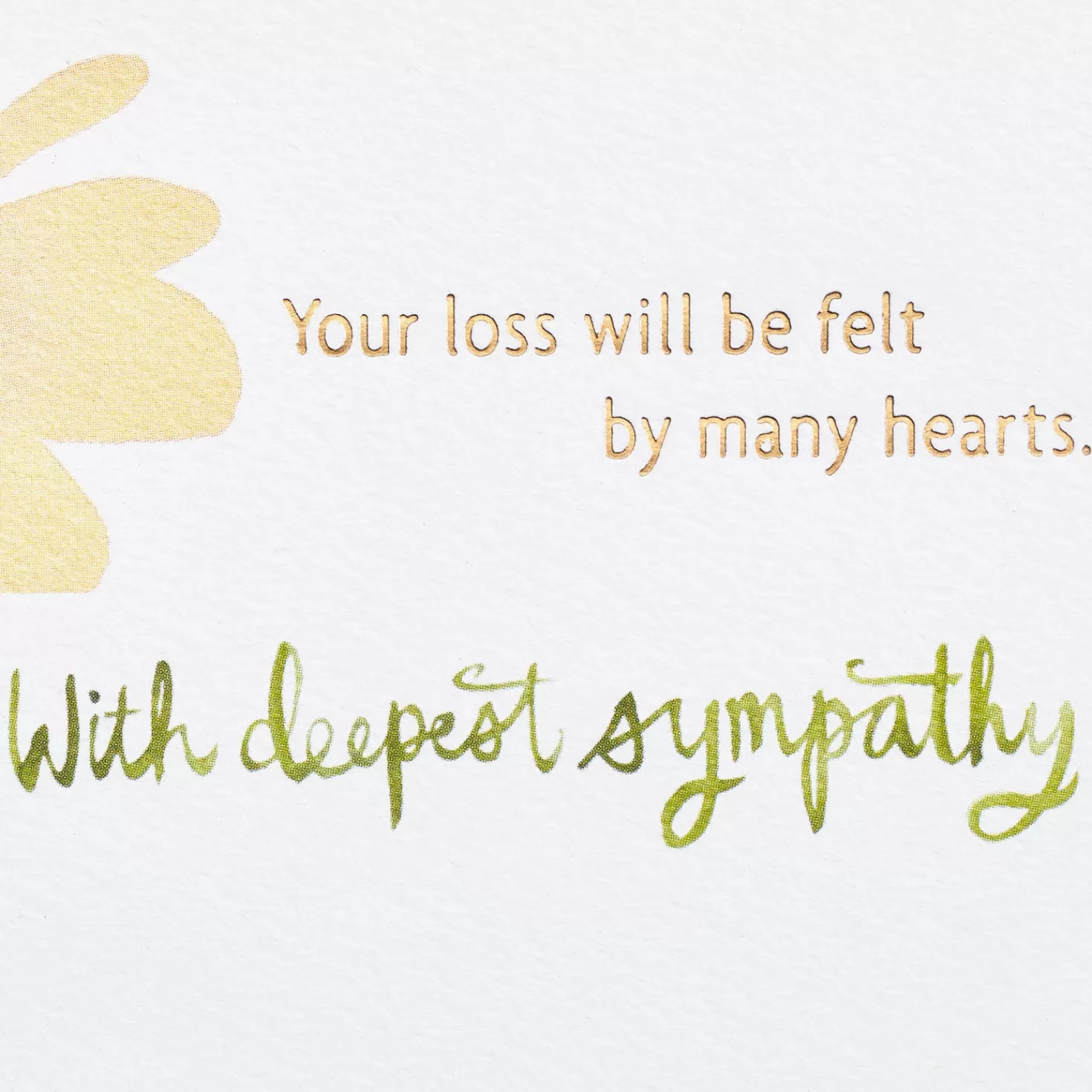 Best Sale One Life Lived, Many Lives Touched Sympathy Card Sympathy