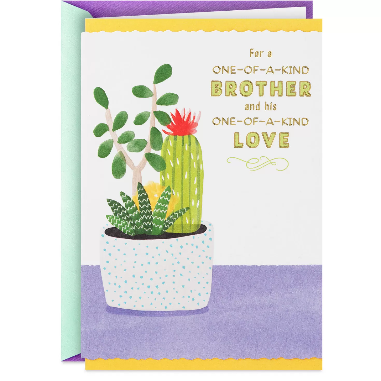 Anniversary>Hallmark One-Of-A-Kind Anniversary Card For Brother And Spouse