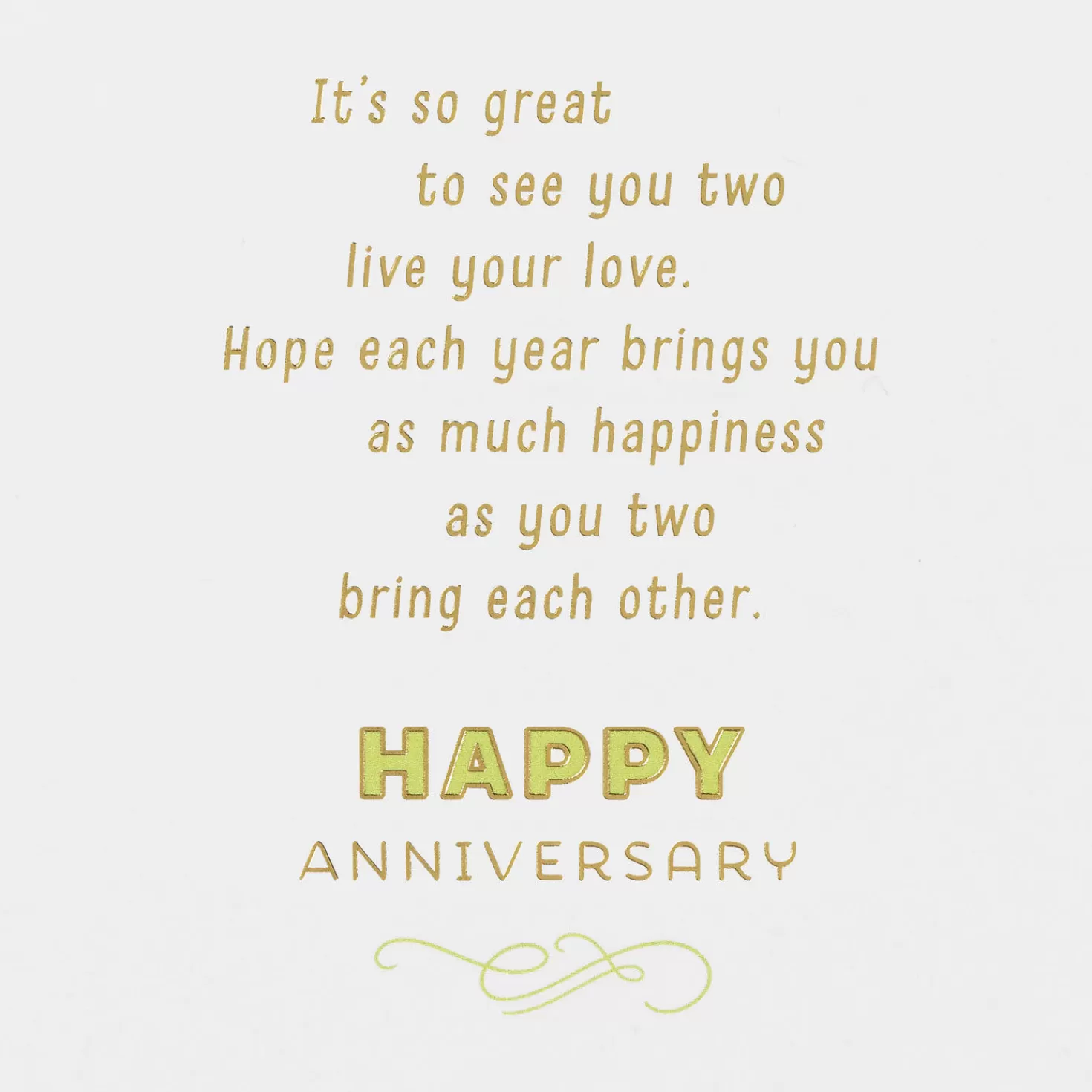 Anniversary>Hallmark One-Of-A-Kind Anniversary Card For Brother And Spouse