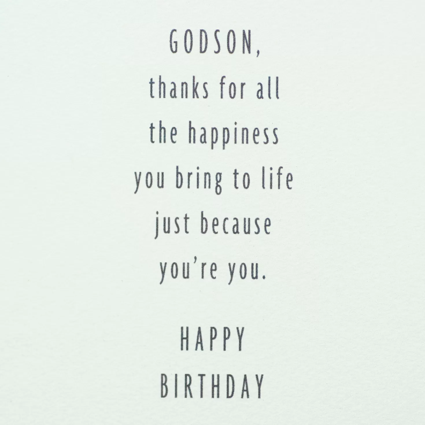 Birthday>Hallmark One-Of-A-Kind Birthday Card For Godson