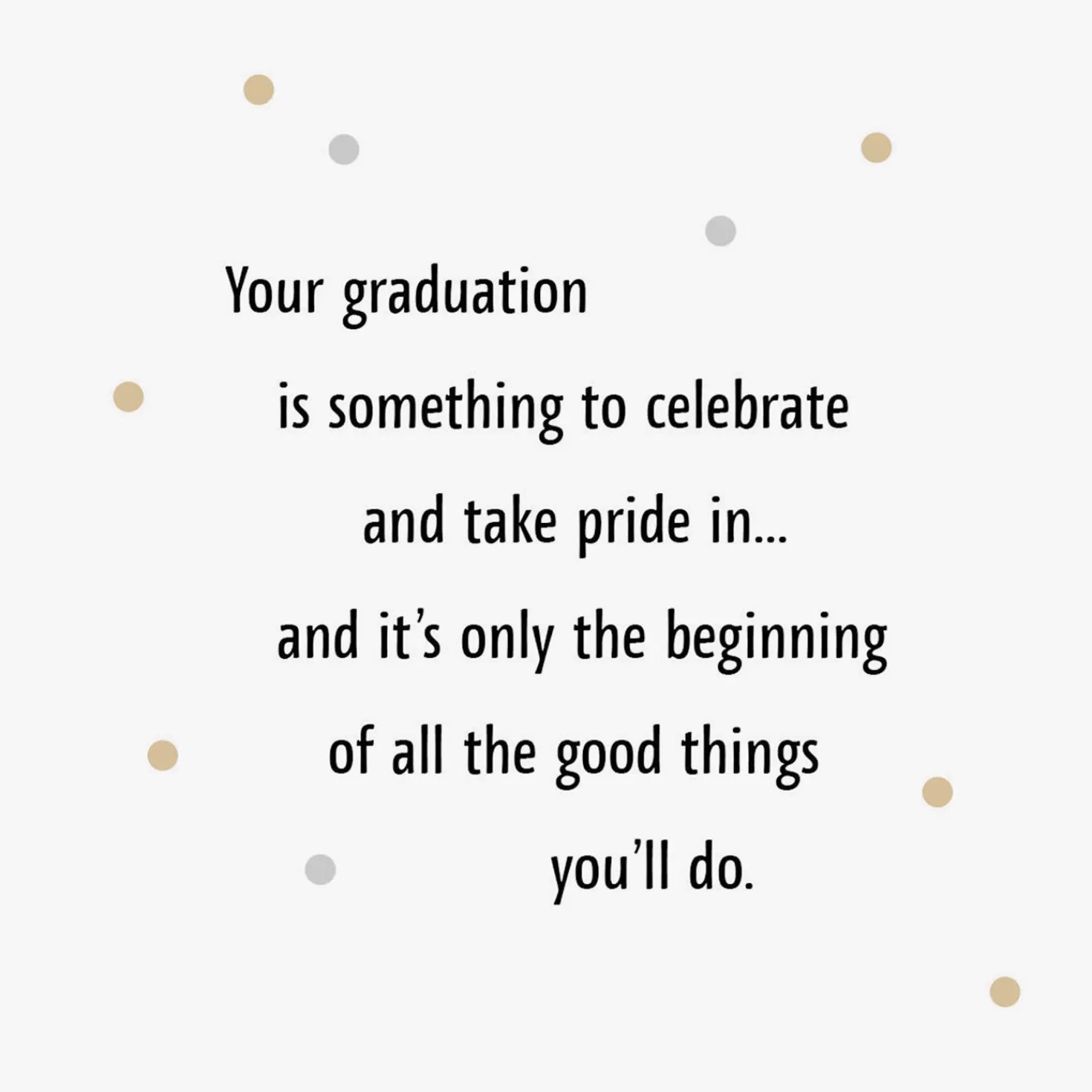 Sale Only The Beginning Graduation Card Graduation