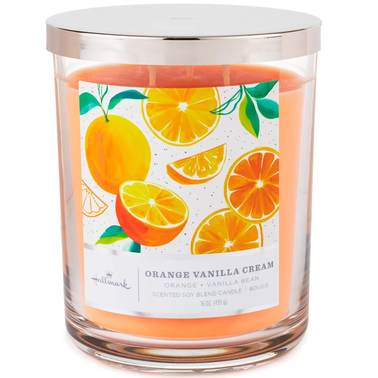 Fashion Orange Vanilla Cream 3-Wick Jar Candle, 16 Oz. Retirement